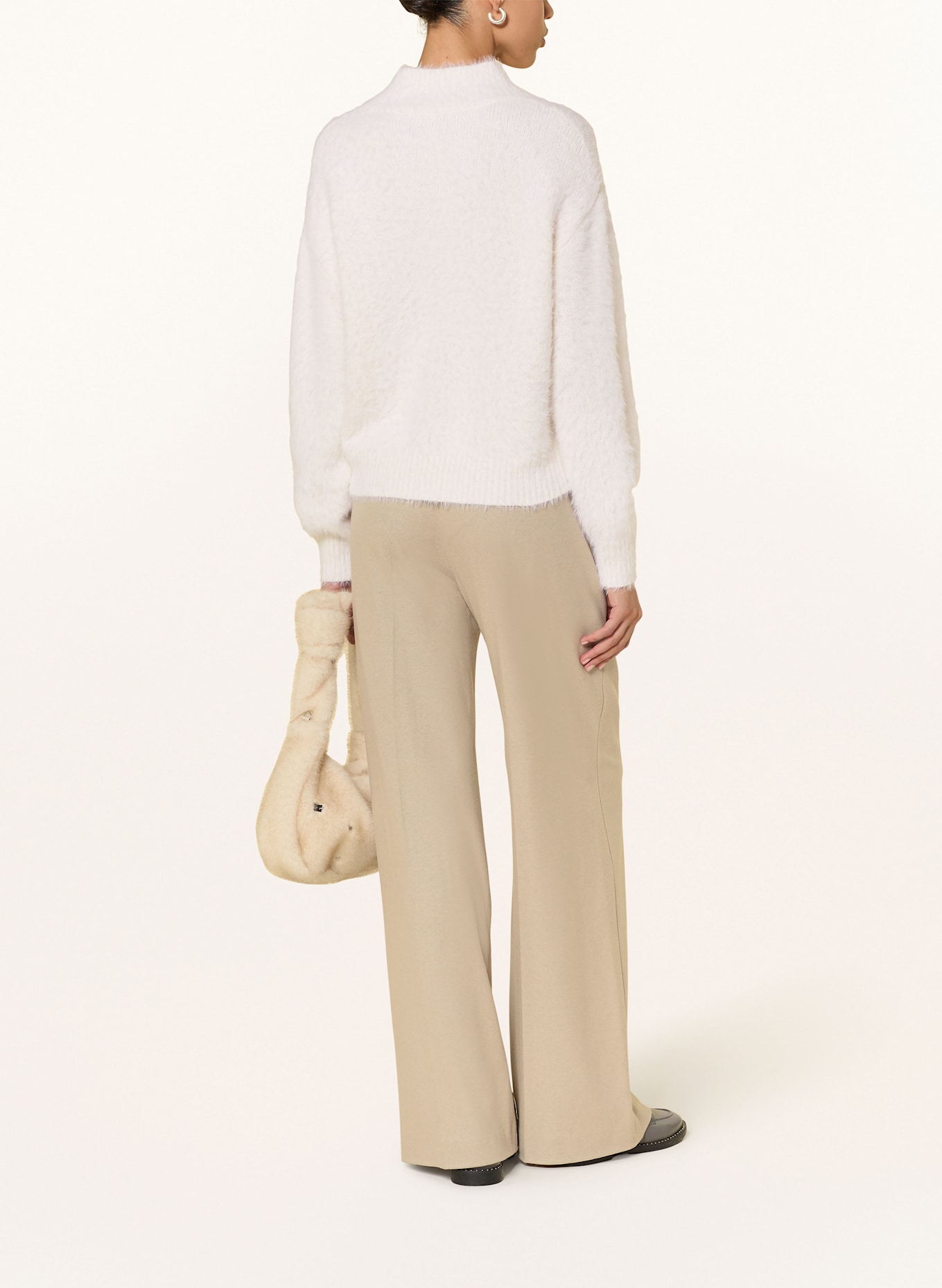 LUISA CERANO Pullover: WEISS