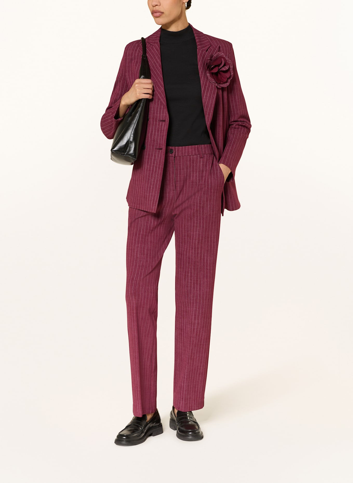 SEM PER LEI Hose: DUNKELROT / HELLROSA