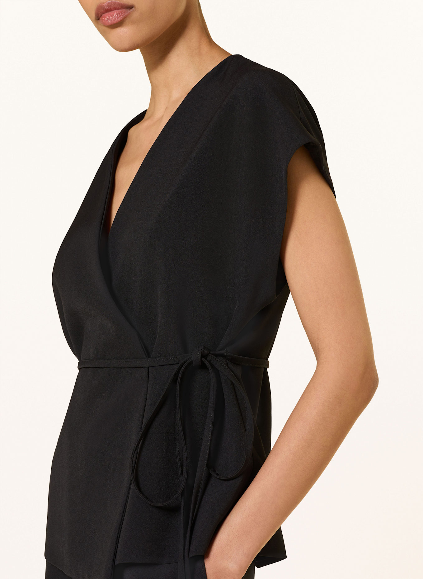 SEM PER LEI Blazerweste: SCHWARZ