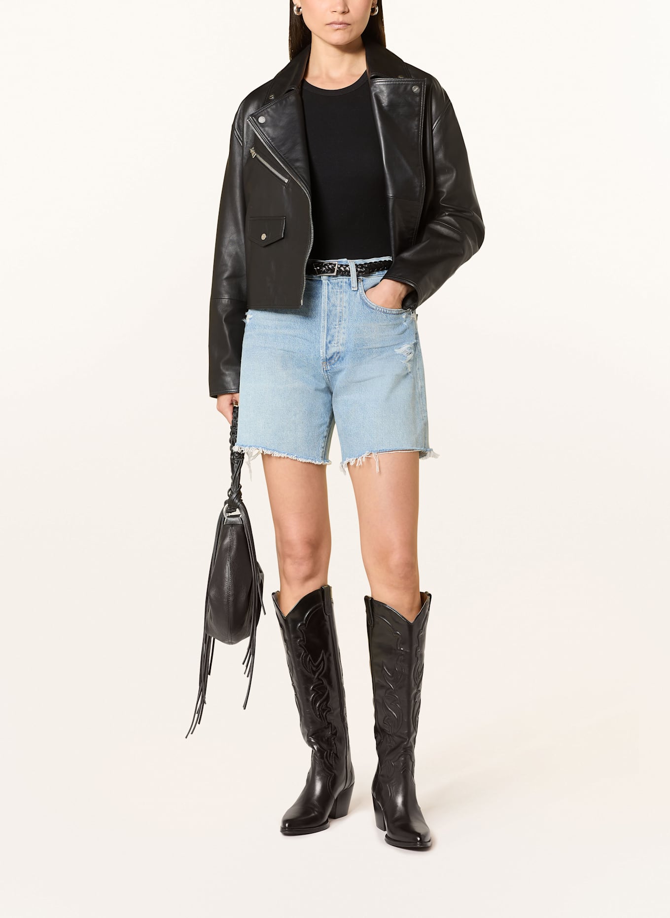 Džínové šortky 94NICA SHORTS Džínové šortky MARLOW: raleigh It indigo