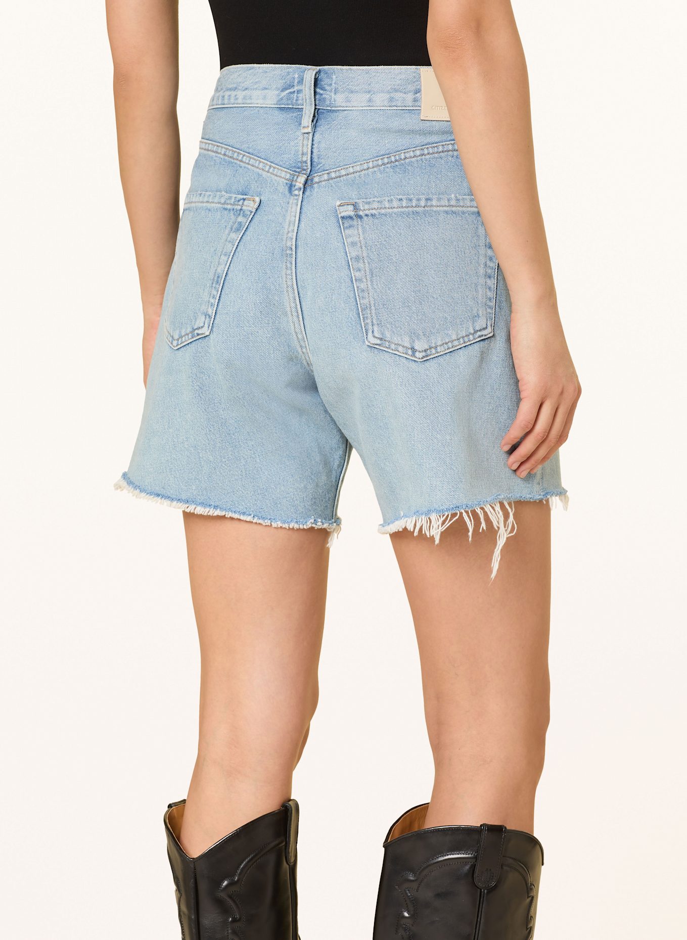 Džínové šortky 94NICA SHORTS Džínové šortky MARLOW: raleigh It indigo