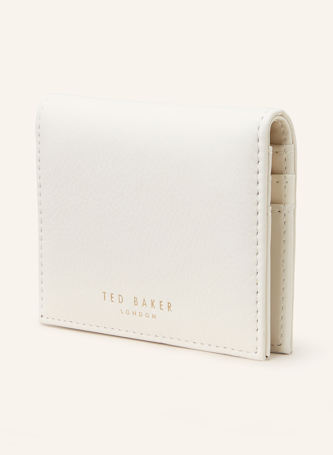 TED BAKER Etui na karty MARLOO z kieszenią na monety: KREMOWY