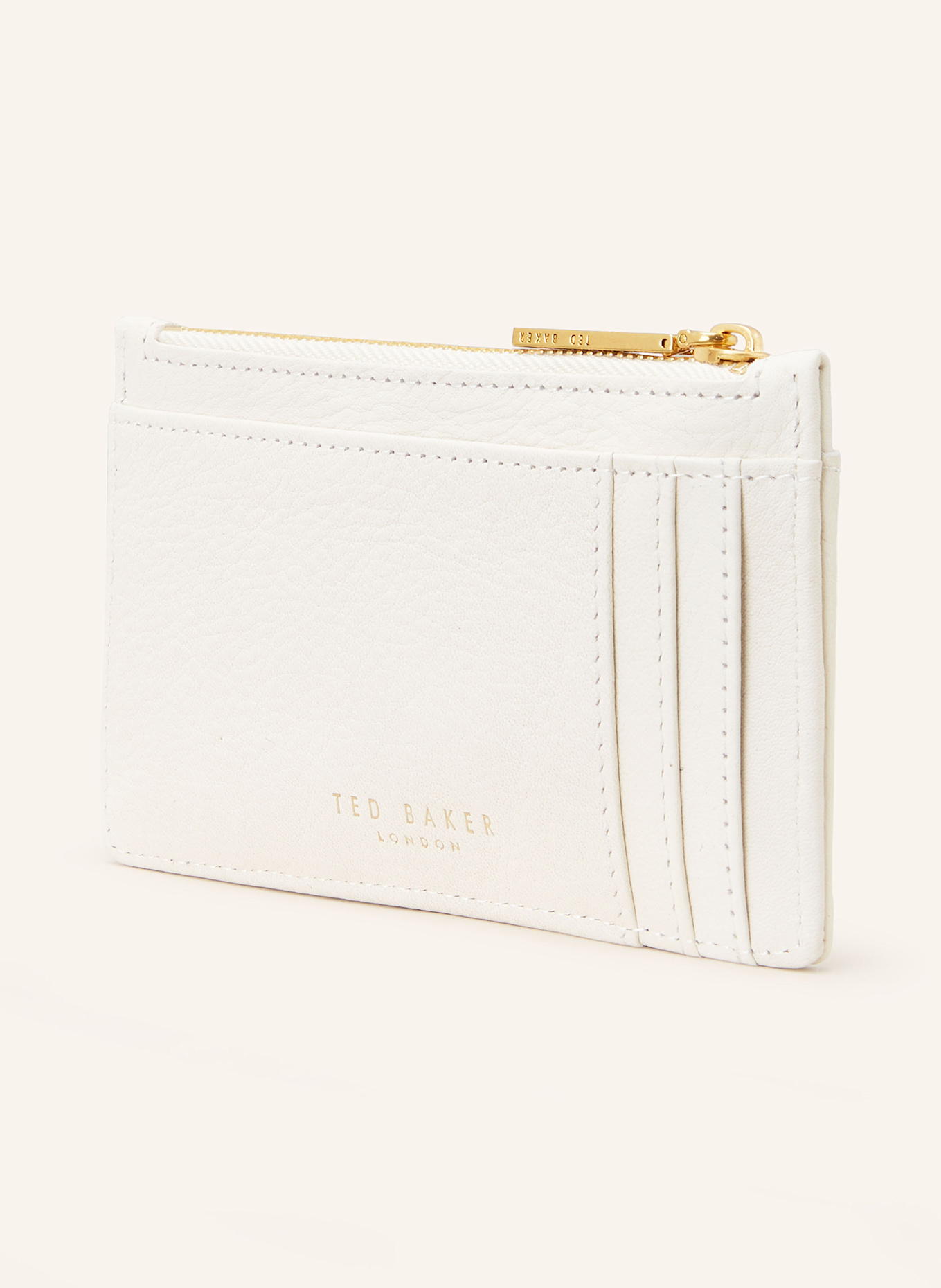 TED BAKER Etui na karty MARLEAH z kieszenią na monety: KREMOWY