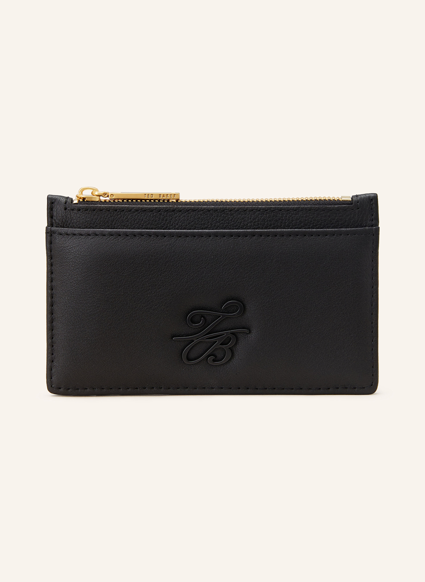 TED BAKER Etui na karty MARLEAH z kieszenią na monety: CZARNY