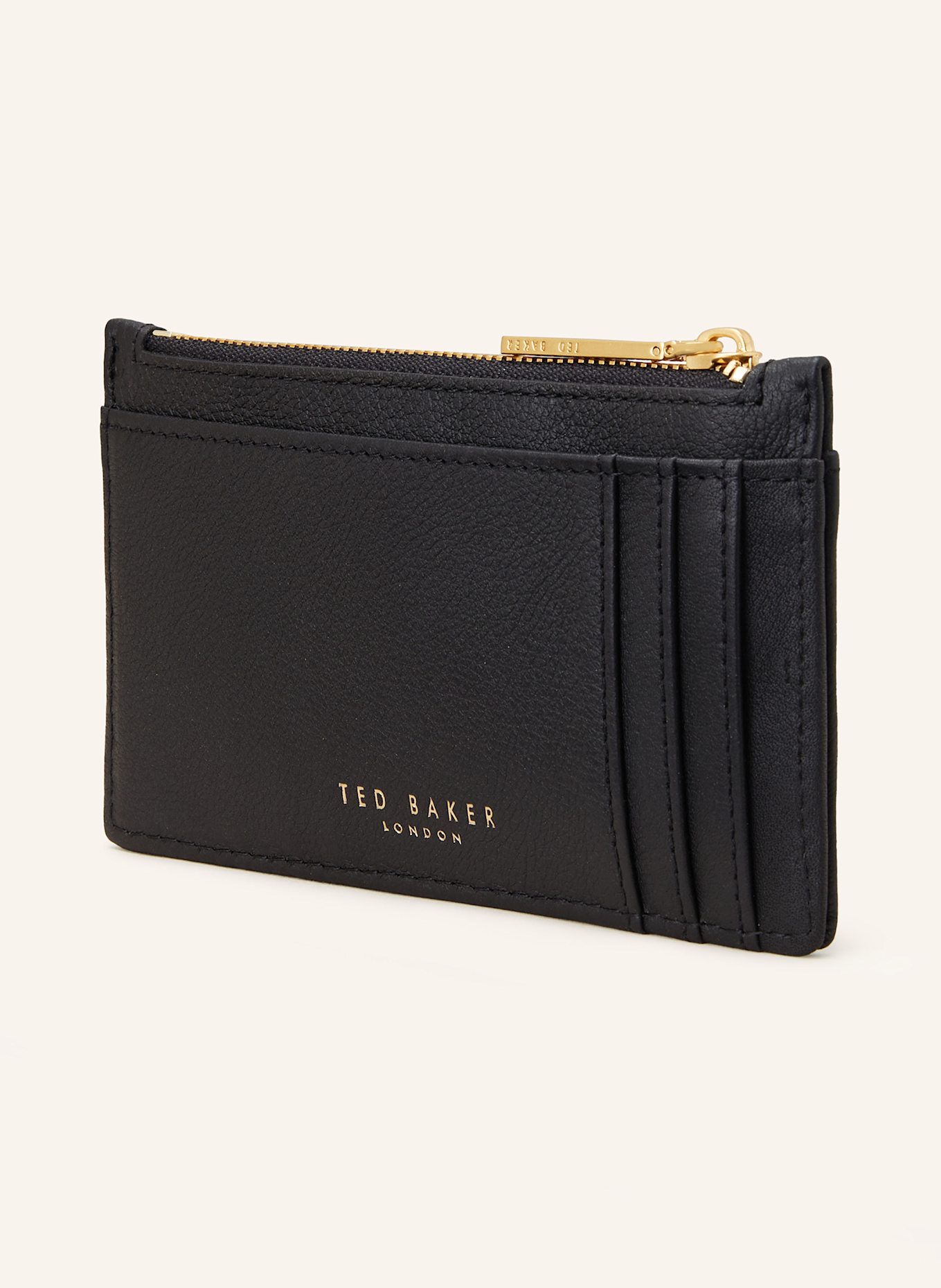 TED BAKER Etui na karty MARLEAH z kieszenią na monety: CZARNY