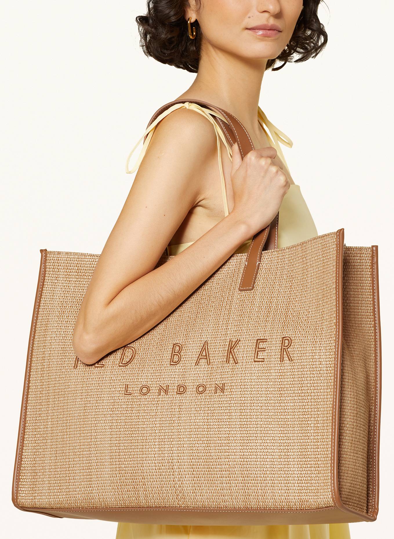 TED BAKER Shopper PALLMER: SVĚTLE HNĚDÁ/ VELBLOUDÍ
