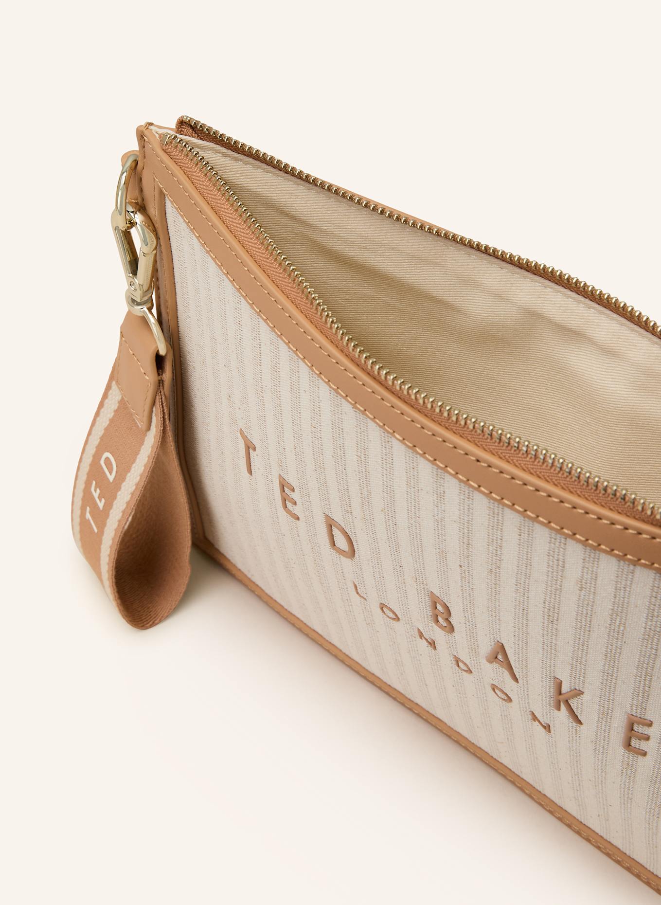 TED BAKER Kosmetyczka HAYSS: CAMELOWY/ KREMOWY