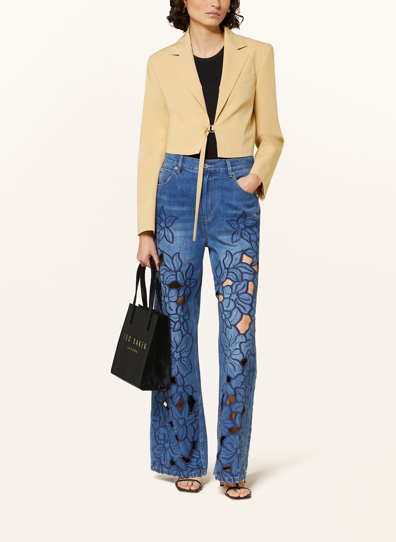 TED BAKER CRINION handbag: BLACK