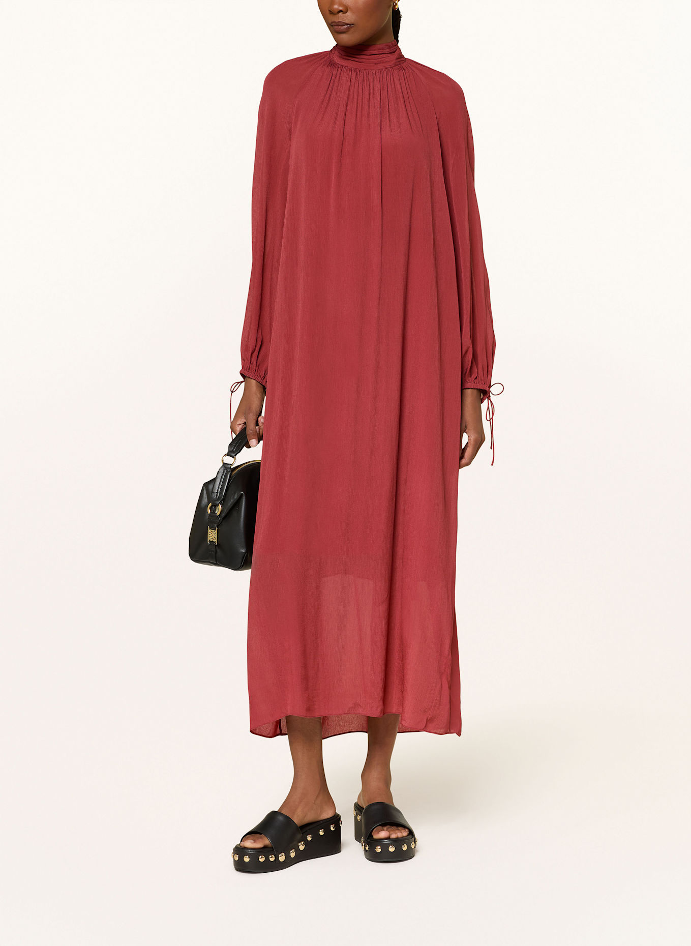 MRS & HUGS Kleid: DUNKELORANGE