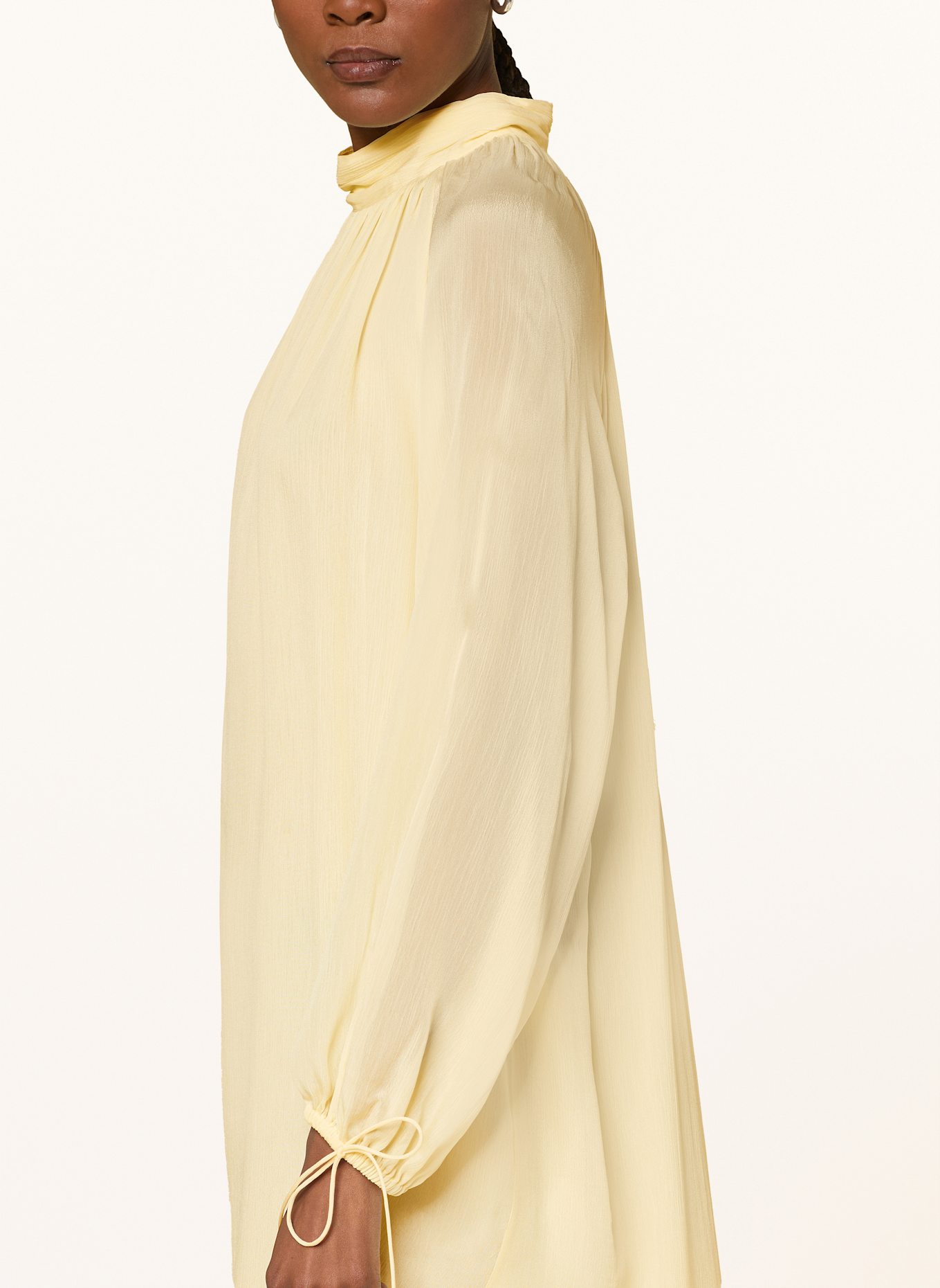 MRS & HUGS Kleid: HELLGELB