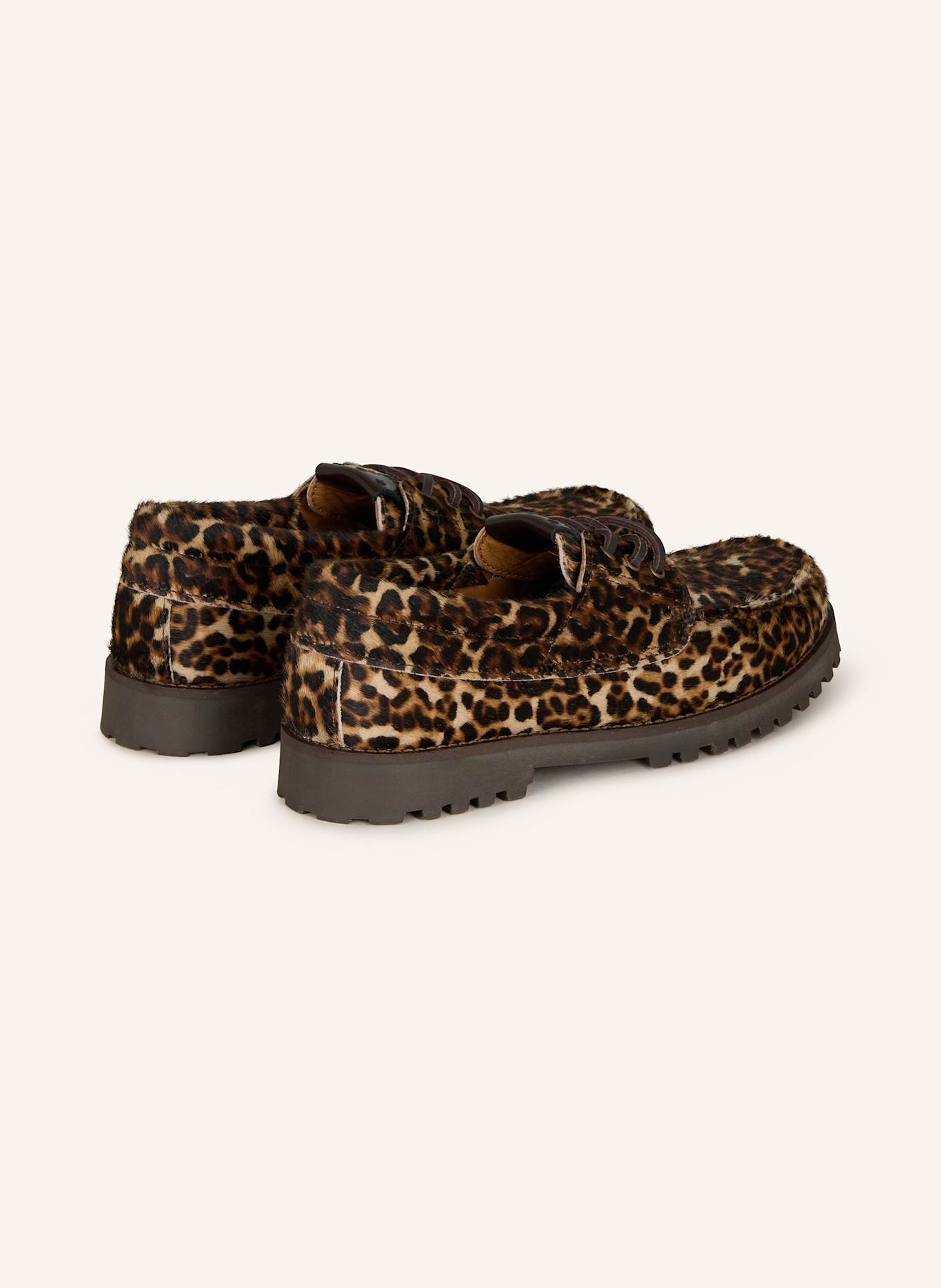 COPENHAGEN Lace-up CPH616: DARK BROWN/ LIGHT BROWN