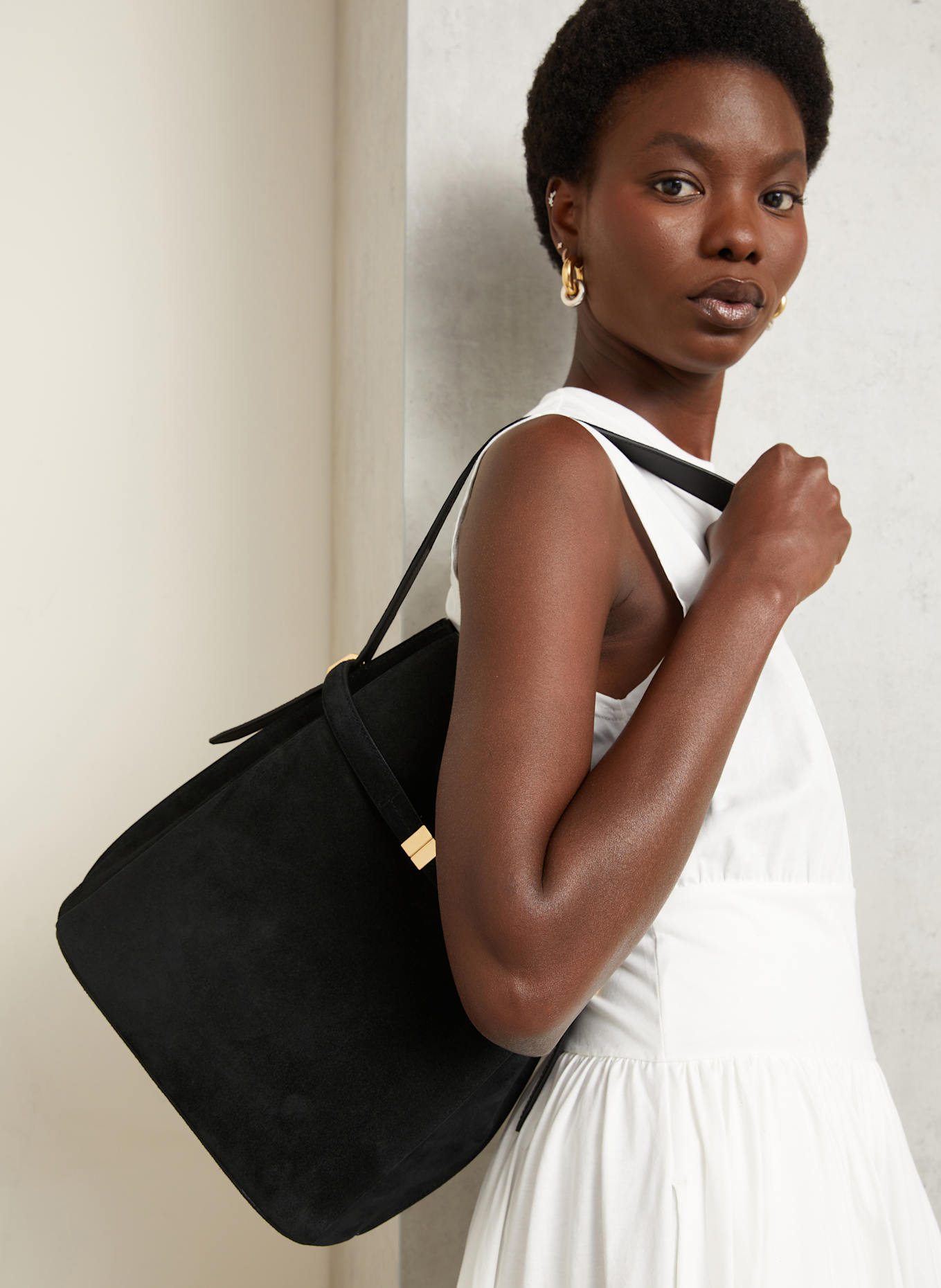 TOTEME Handtasche: SCHWARZ