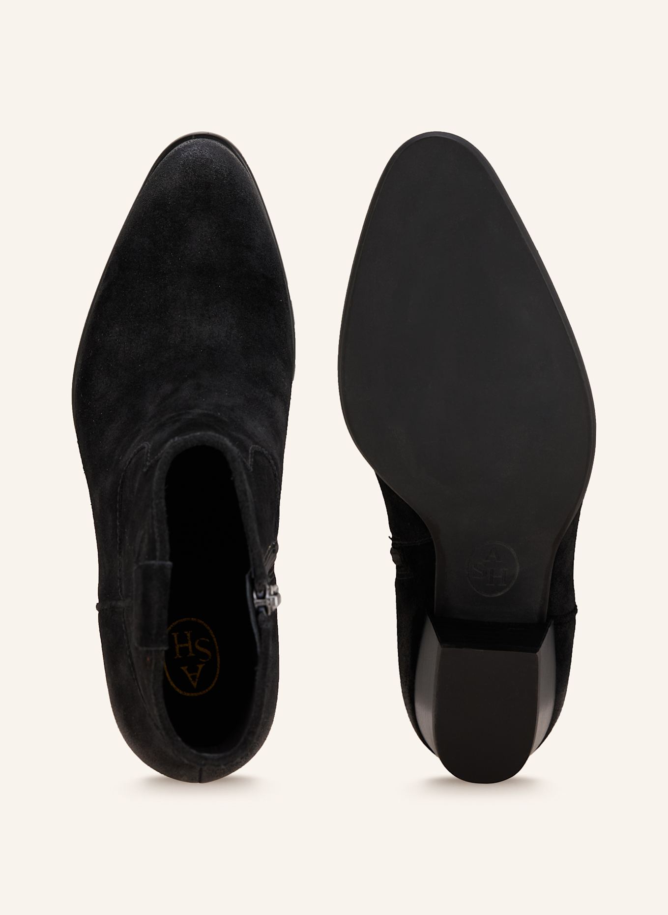 ash Cowboy Boots FAME: SCHWARZ