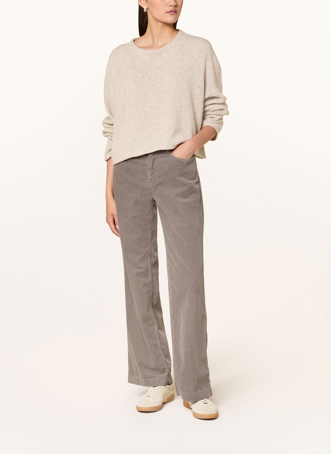 MAC Cordhose WIDE: GRAU