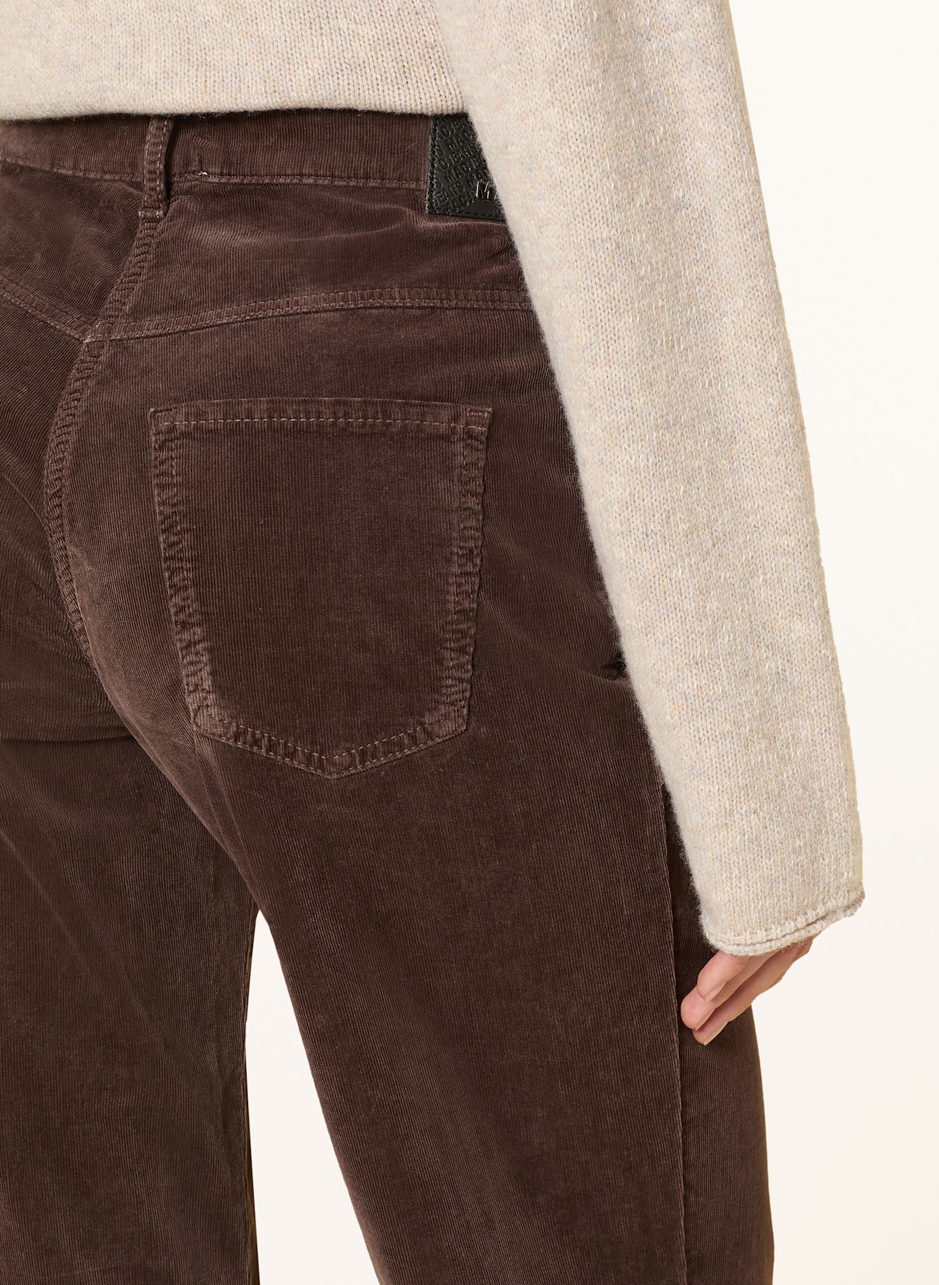 MAC Cordhose WIDE: DUNKELBRAUN