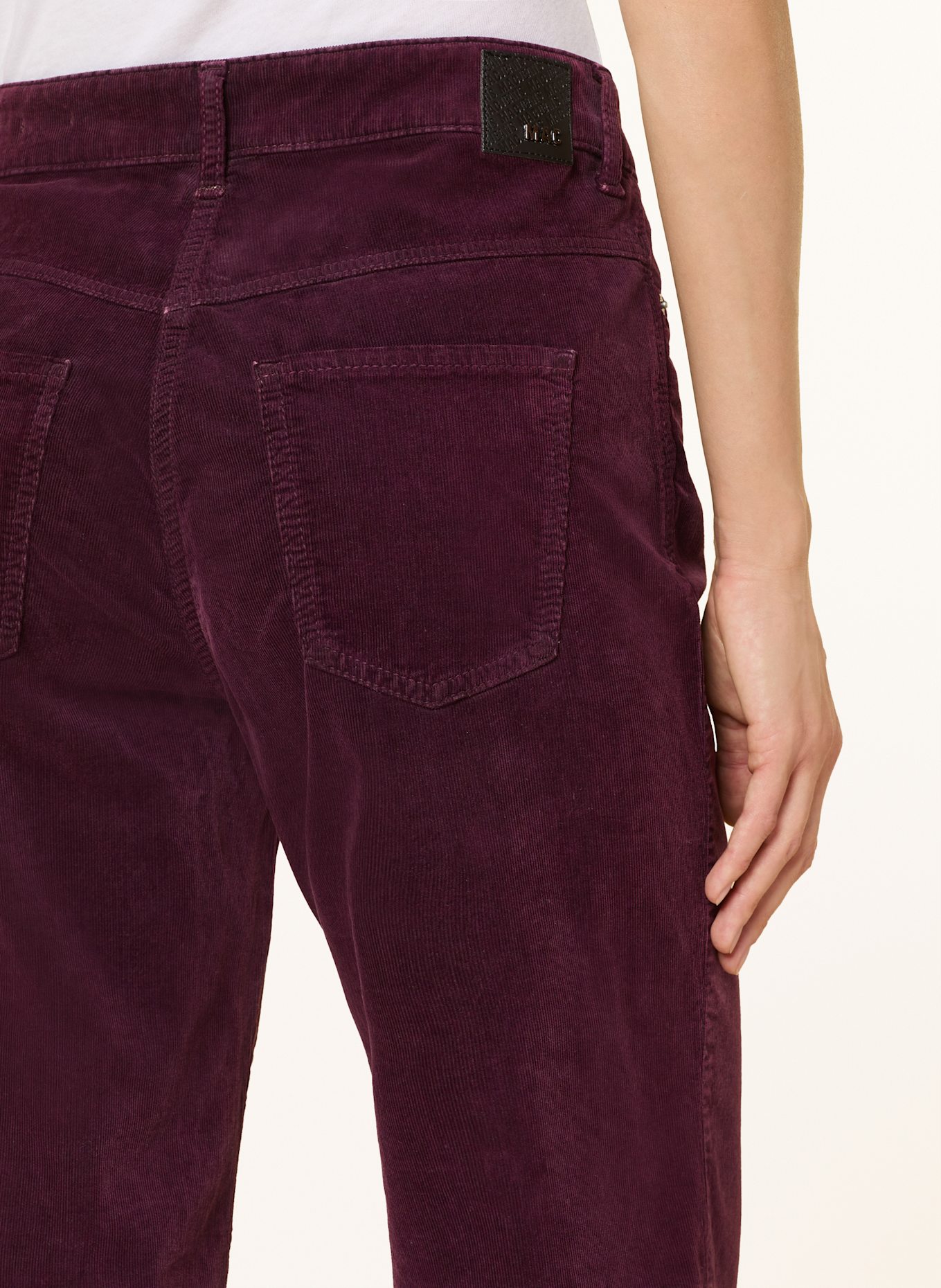 MAC Cordhose WIDE: FUCHSIA