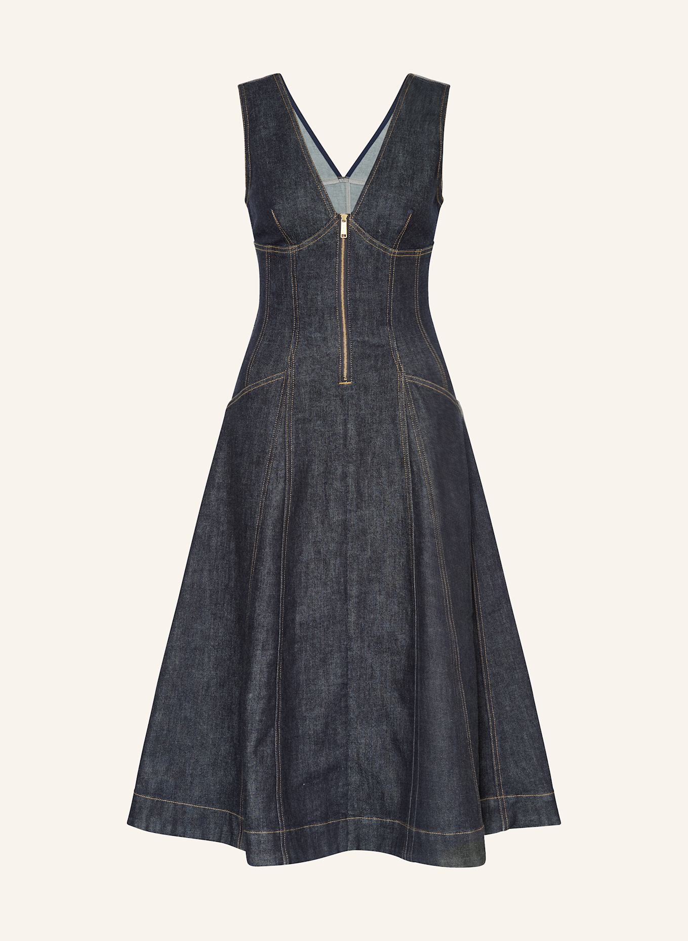 self-portrait Jeanskleid: BLAU