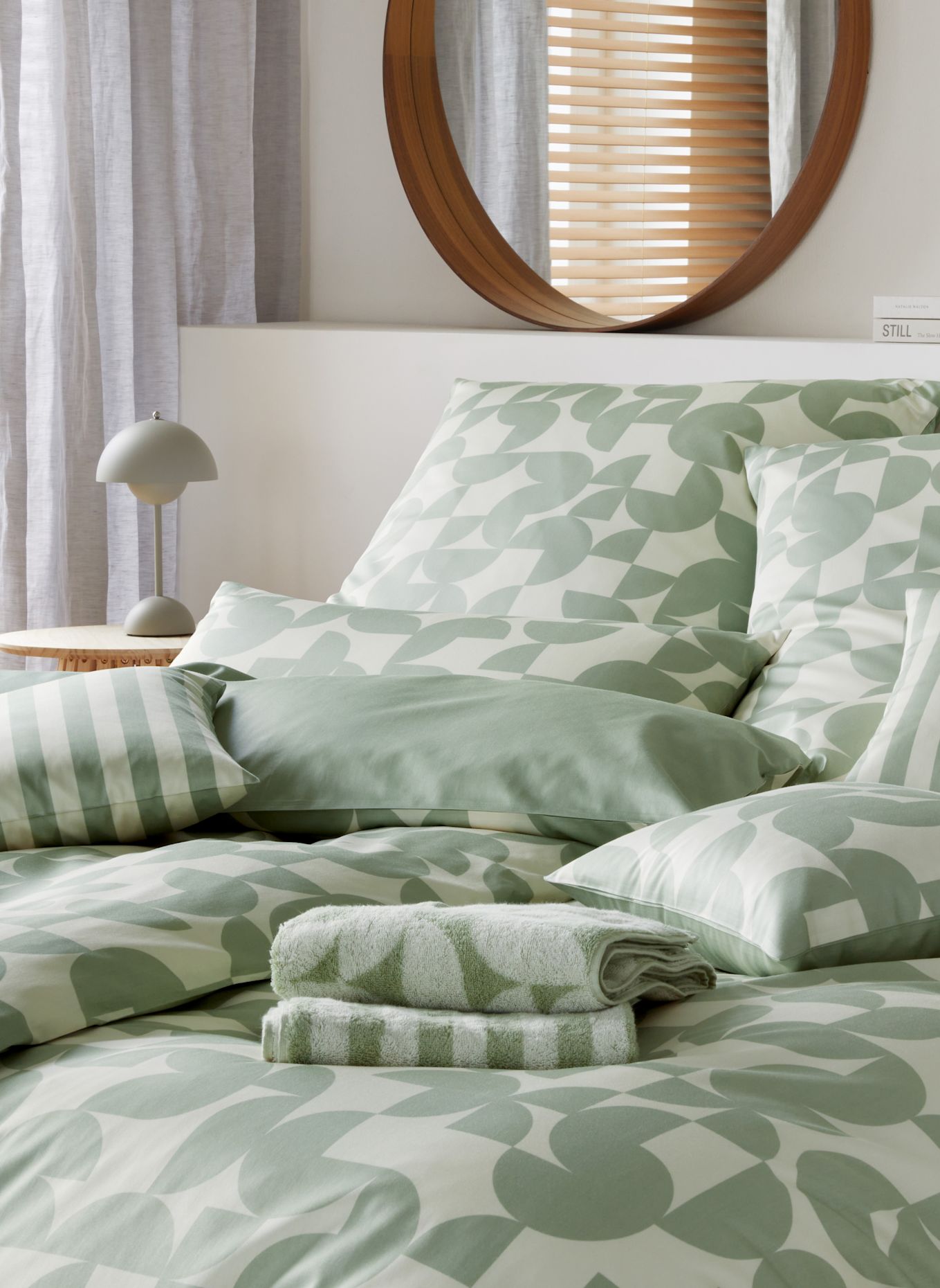 elegante Pościel dwustronna STUDIO GRAPHIC: ZIELONY
