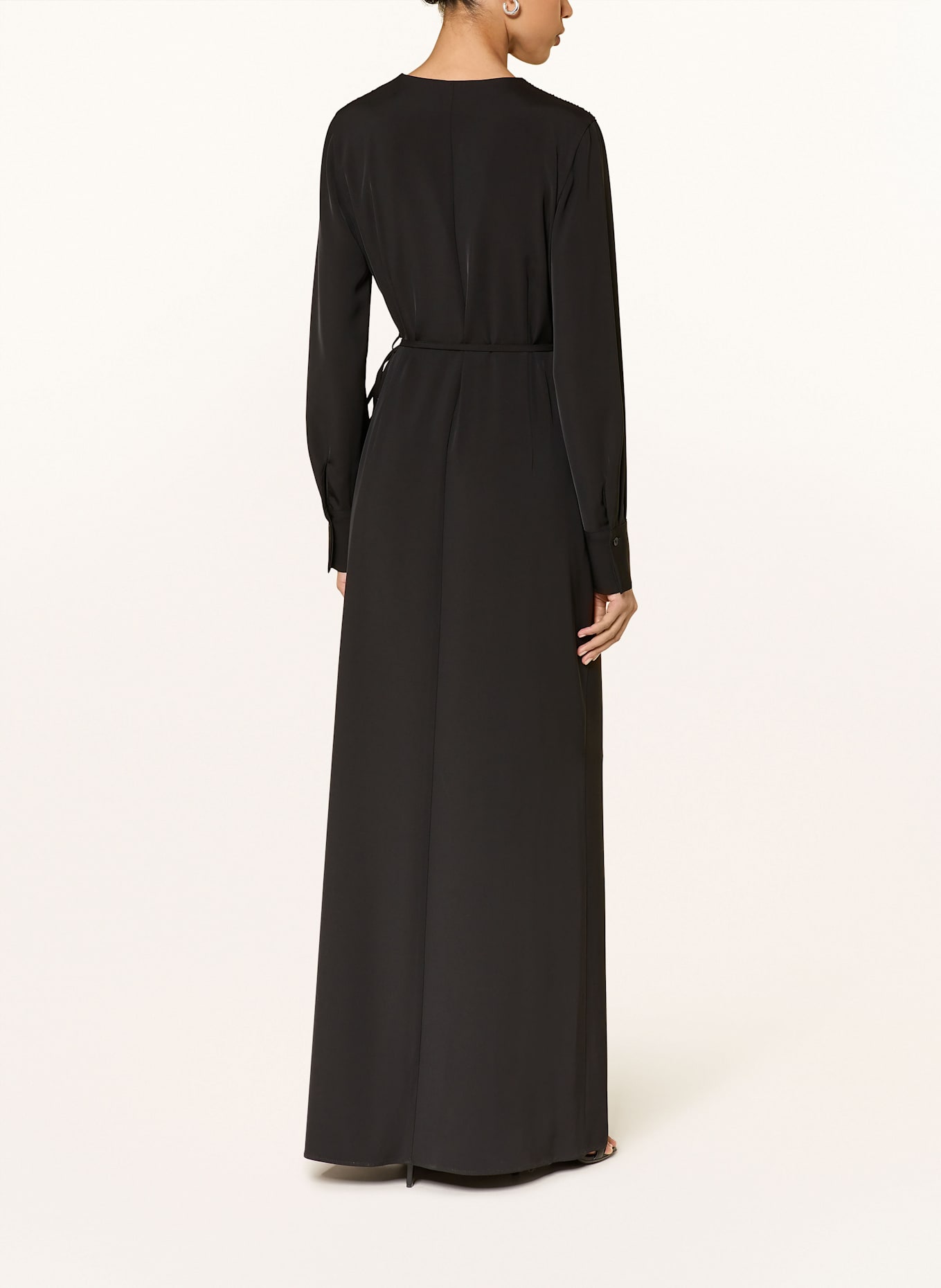 ANNA's Abendkleid mit Pailletten: SCHWARZ