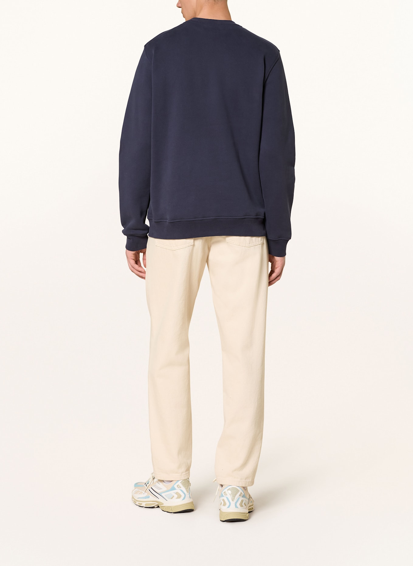 ARMEDANGELS Sweatshirt BAARO: DUNKELBLAU