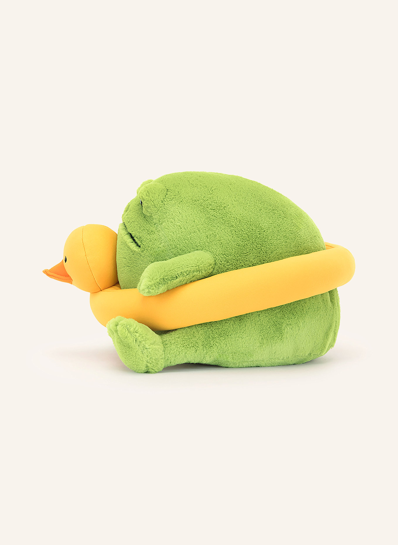 Jellycat Frosch-Kuscheltier RICKY RAIN FROG RUBBER RING: GRÜN