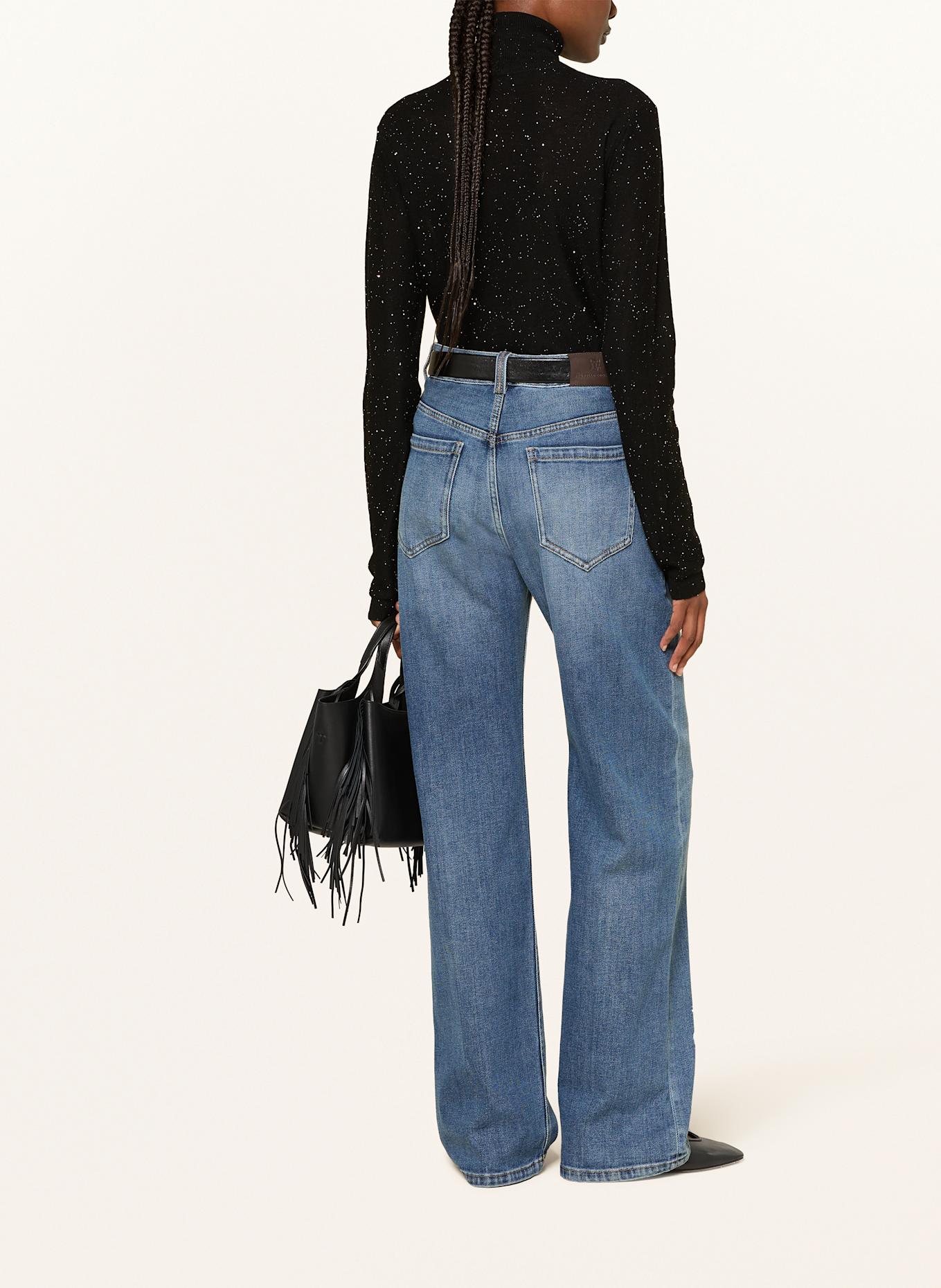 FABIANA FILIPPI Pullover mit Pailletten: SCHWARZ