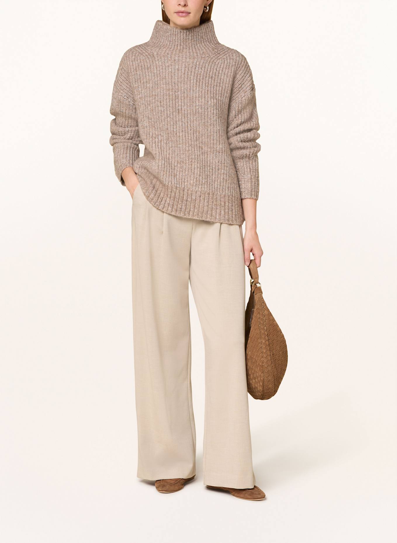 darling harbour Pullover: HELLBRAUN