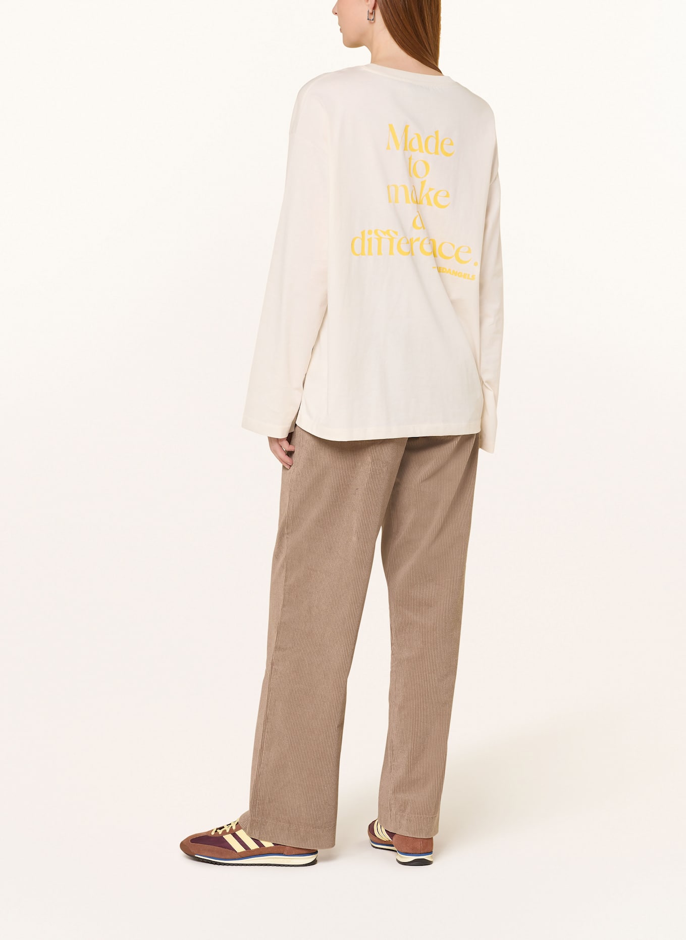 ARMEDANGELS Cordhose JAIMILAA im Jogging-Stil: BRAUN