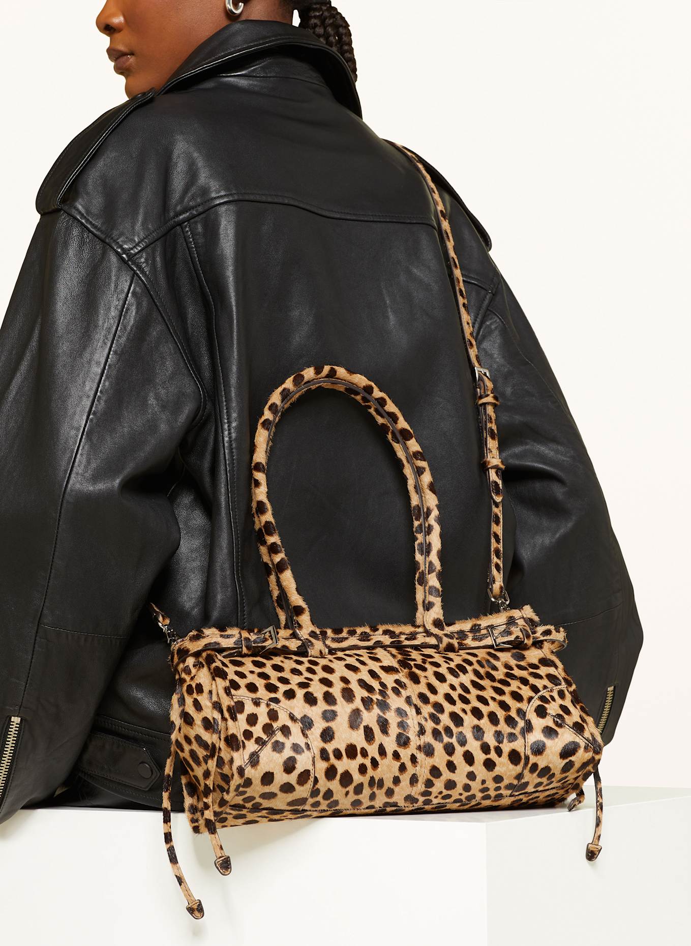 jeffrey campbell Schultertasche PESKY: HELLBRAUN / DUNKELBRAUN