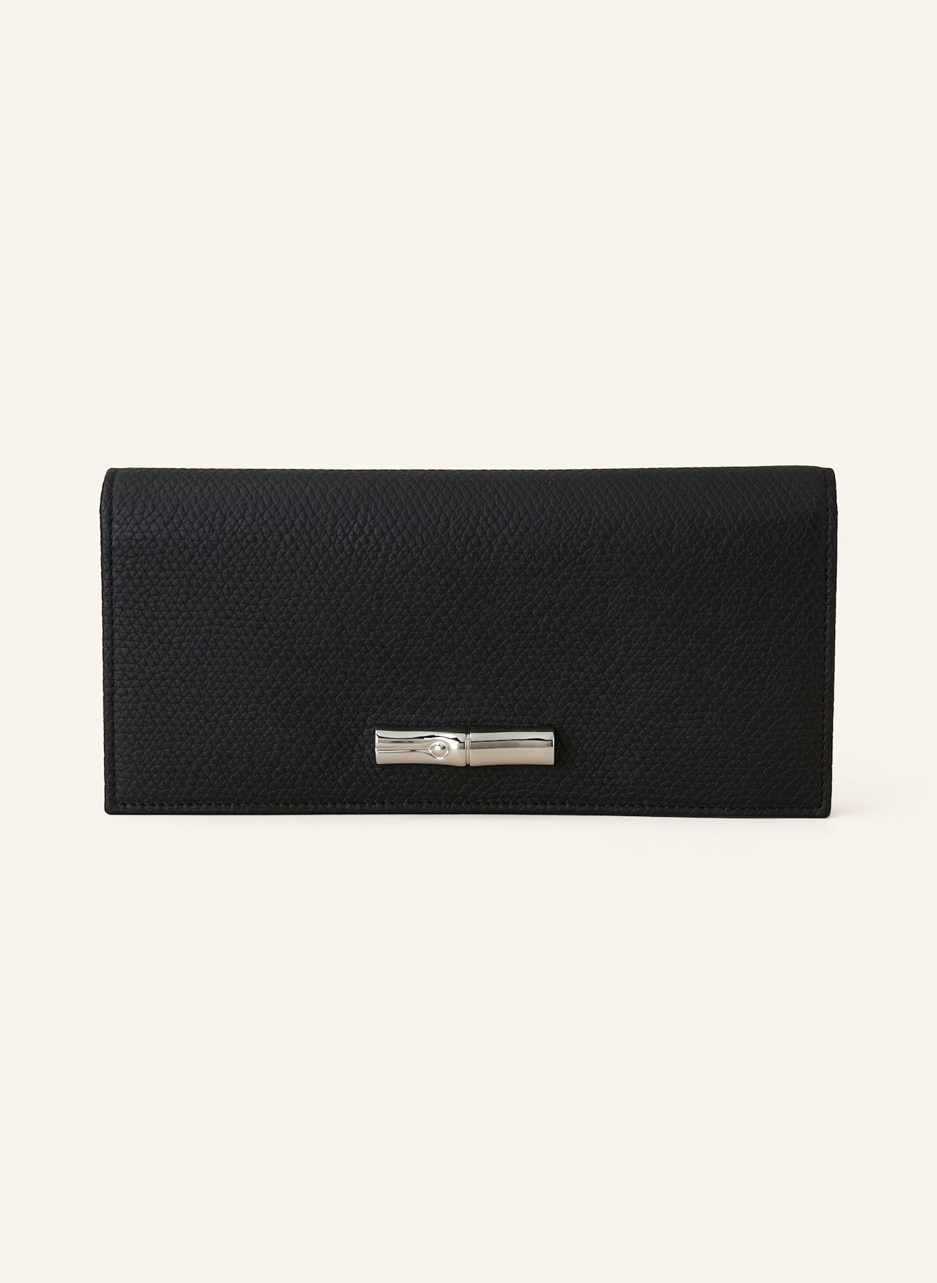LONGCHAMP Geldbörse LE ROSEAU: SCHWARZ