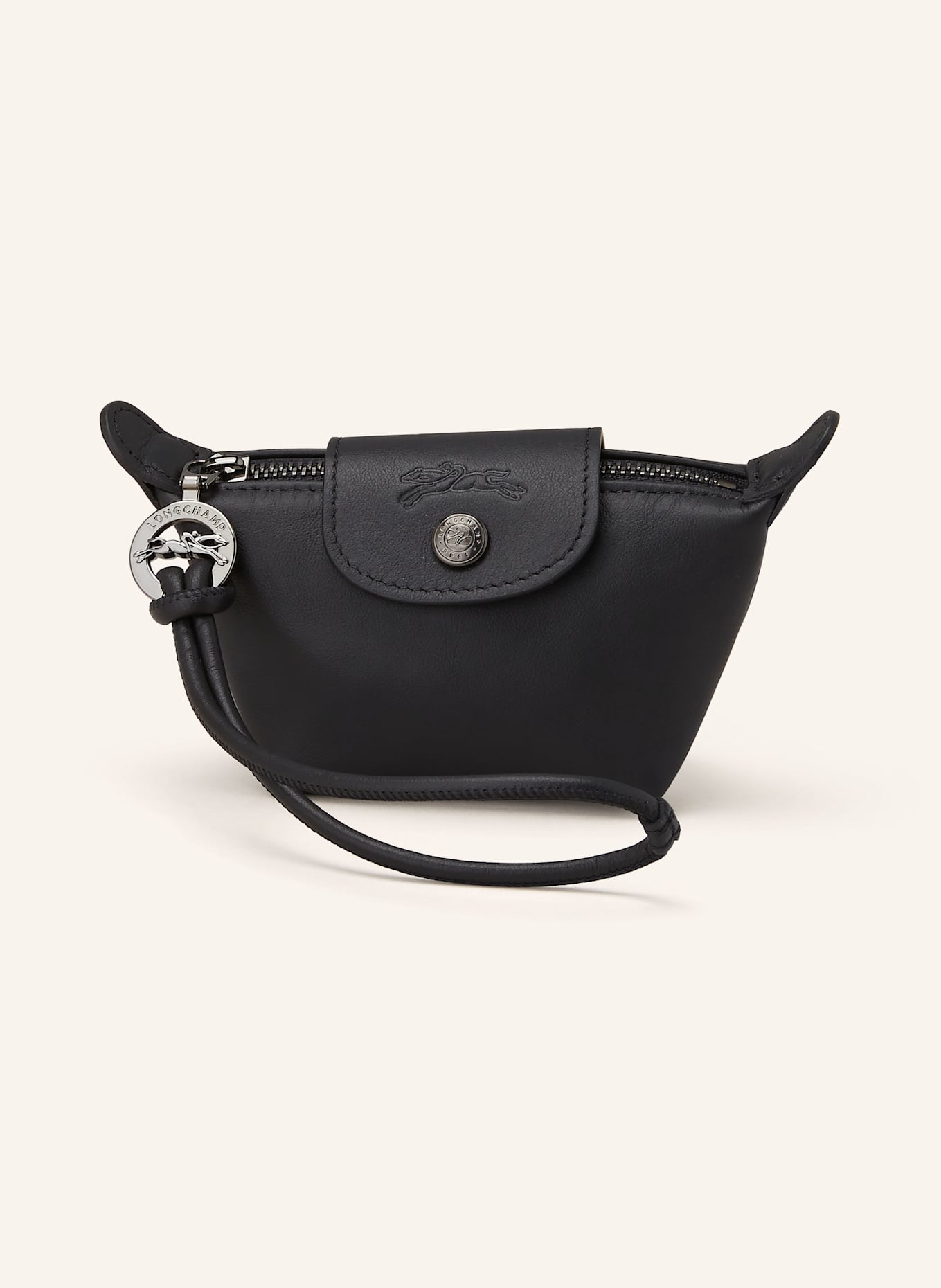 LONGCHAMP Taschenanhänger LE PLIAGE XTRA: SCHWARZ