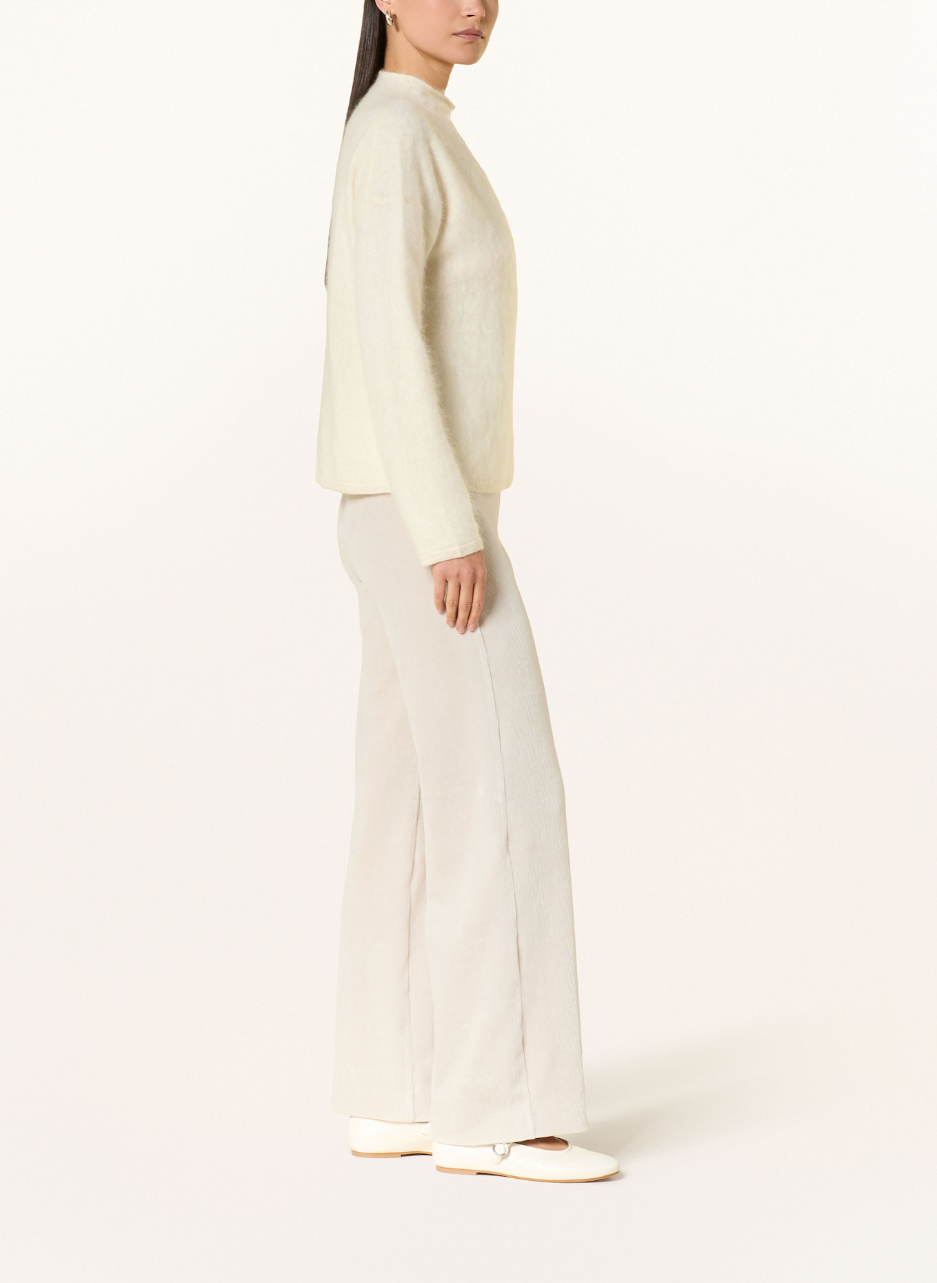 RAFFAELLO ROSSI Marlenehose ELAINE aus Cord: BEIGE