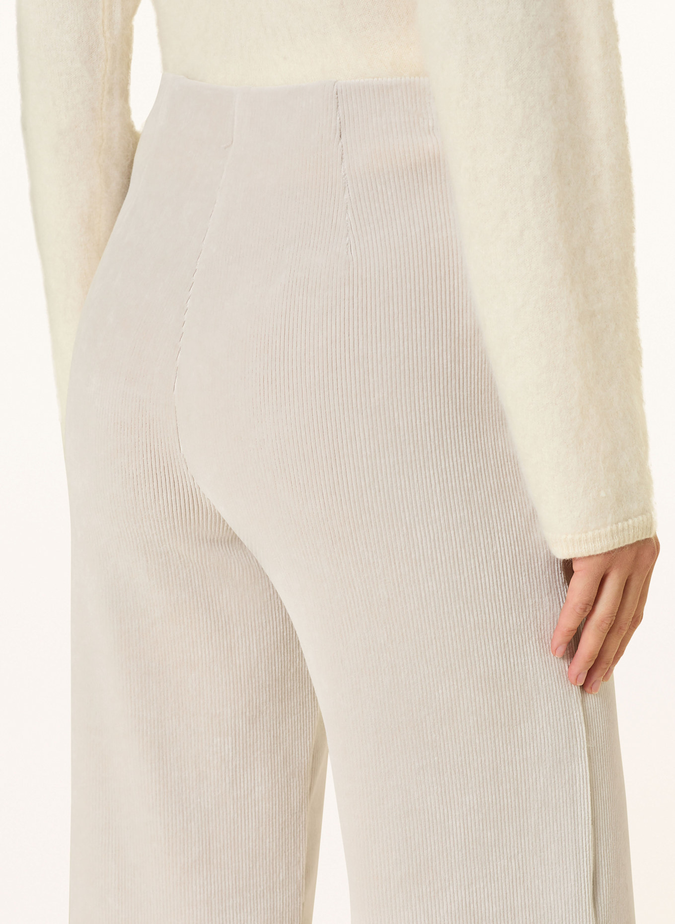 RAFFAELLO ROSSI Marlenehose ELAINE aus Cord: BEIGE