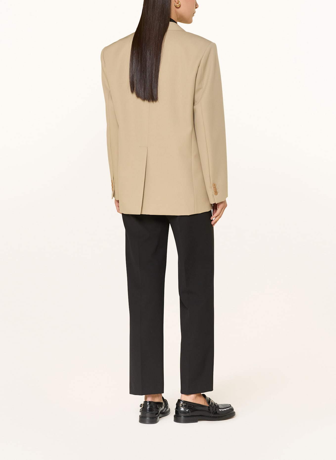 RAFFAELLO ROSSI Trousers MILEY: BLACK