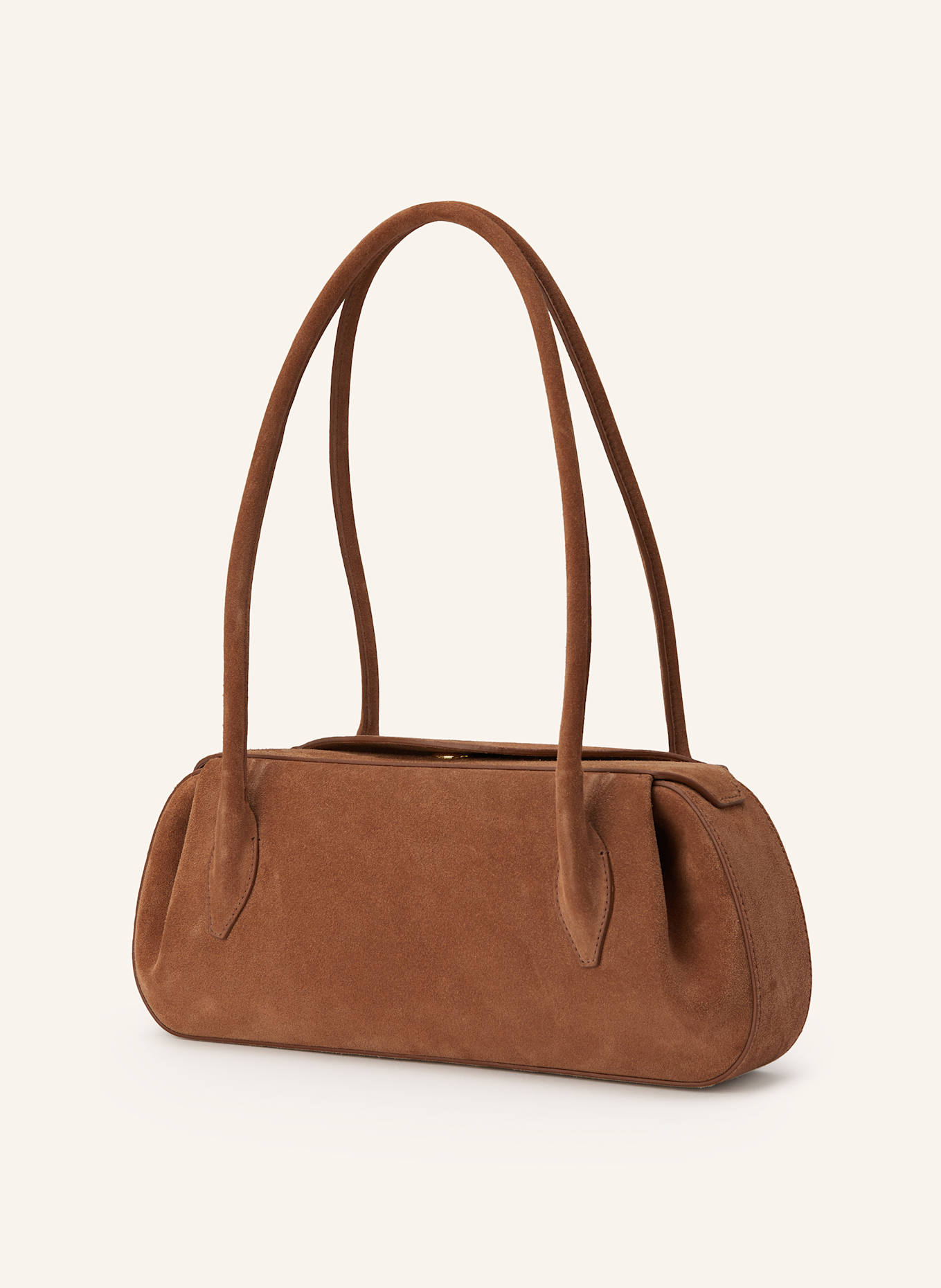 YUZEFI Schultertasche OYSTER: COGNAC