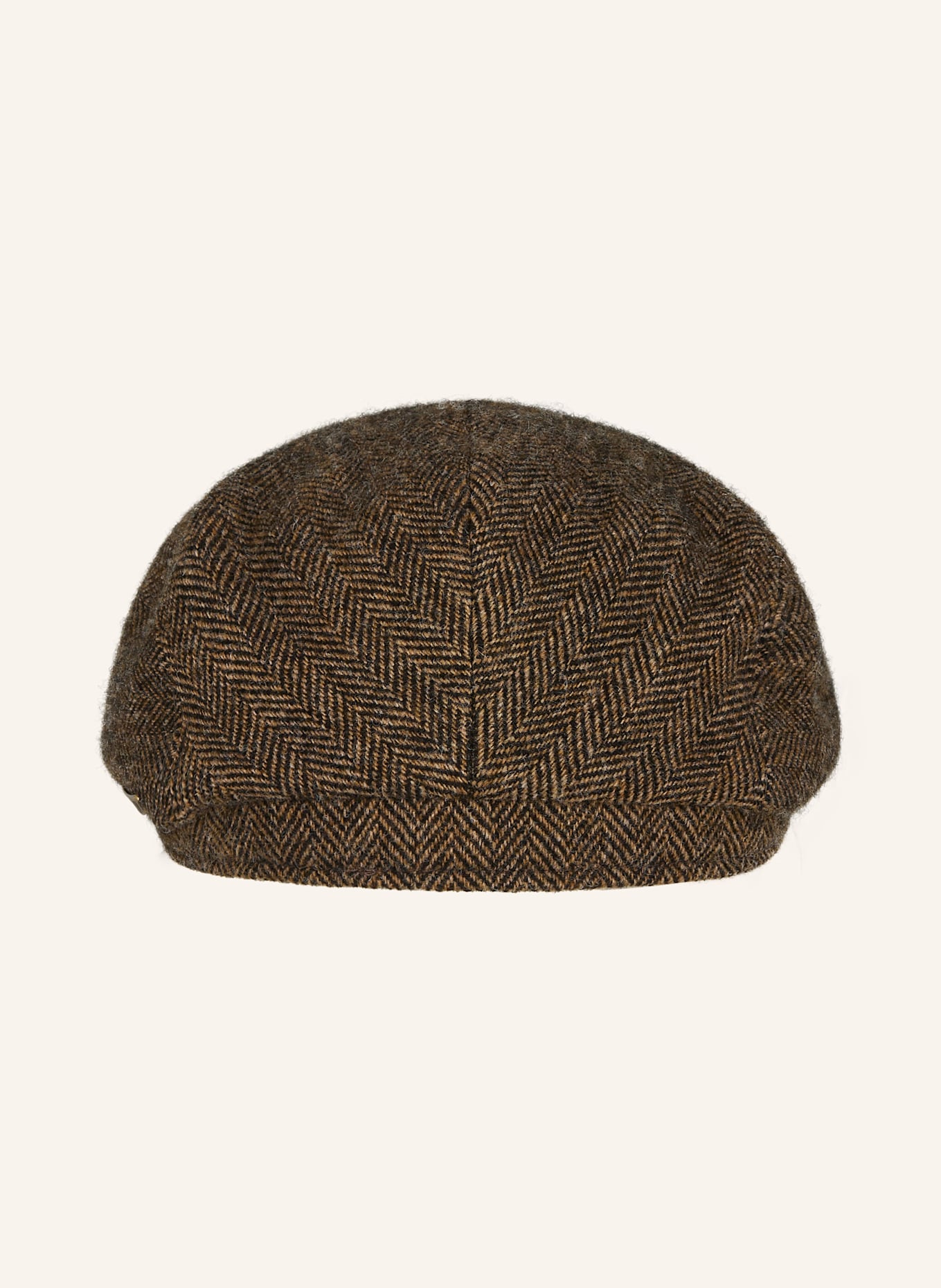 STETSON Schiebermütze: BRAUN / SCHWARZ