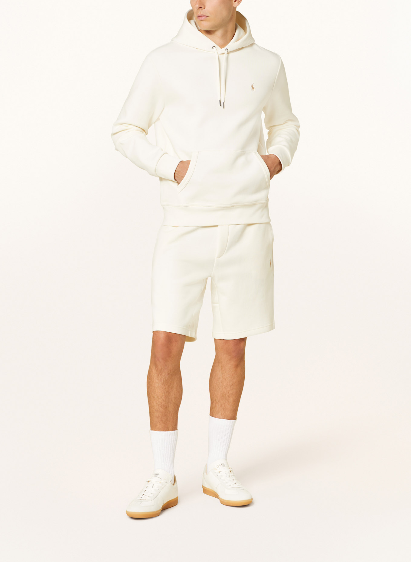 BOSS Polo De Màniga Llarga Pirol Hoodie: CREAM