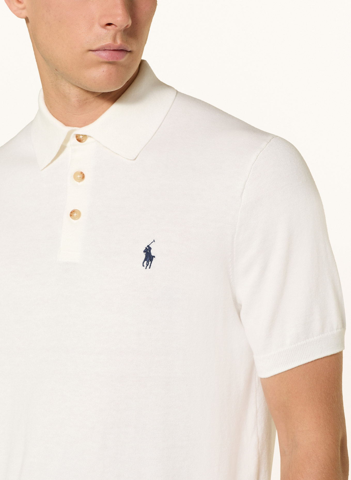 Polo Ralph Lauren Polo Poney cotton-blend hoodie Camisa Gola Polo Masculina Polo Marine Azul Bebe: WHITE