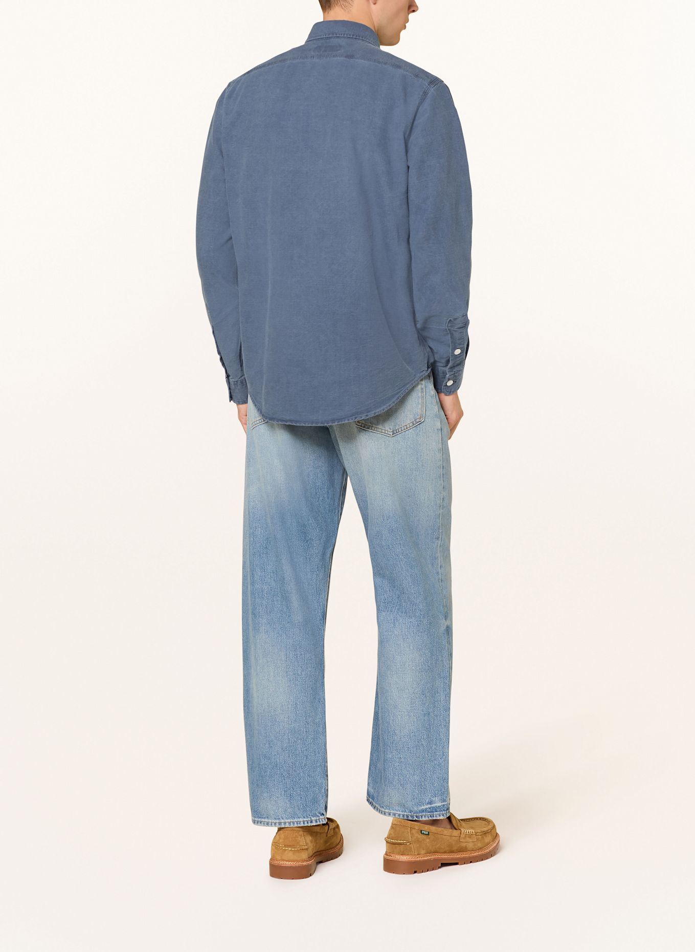 POLO RALPH LAUREN Koszula regular fit w stylu jeansowym: GRANATOWY
