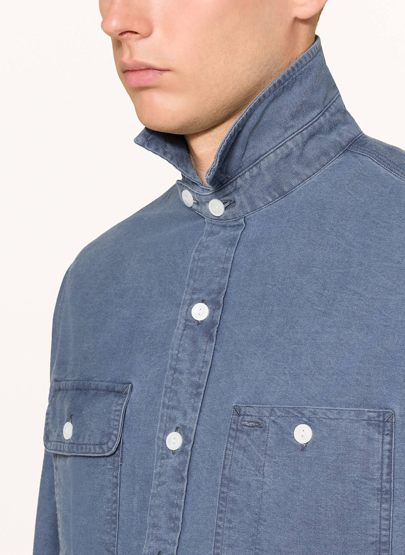 POLO RALPH LAUREN Koszula regular fit w stylu jeansowym: GRANATOWY