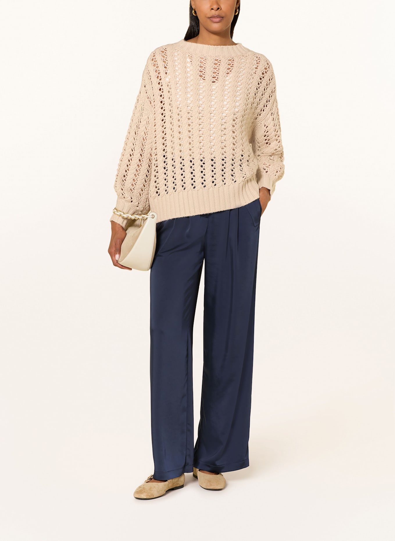 MARC AUREL Pullover: CREME