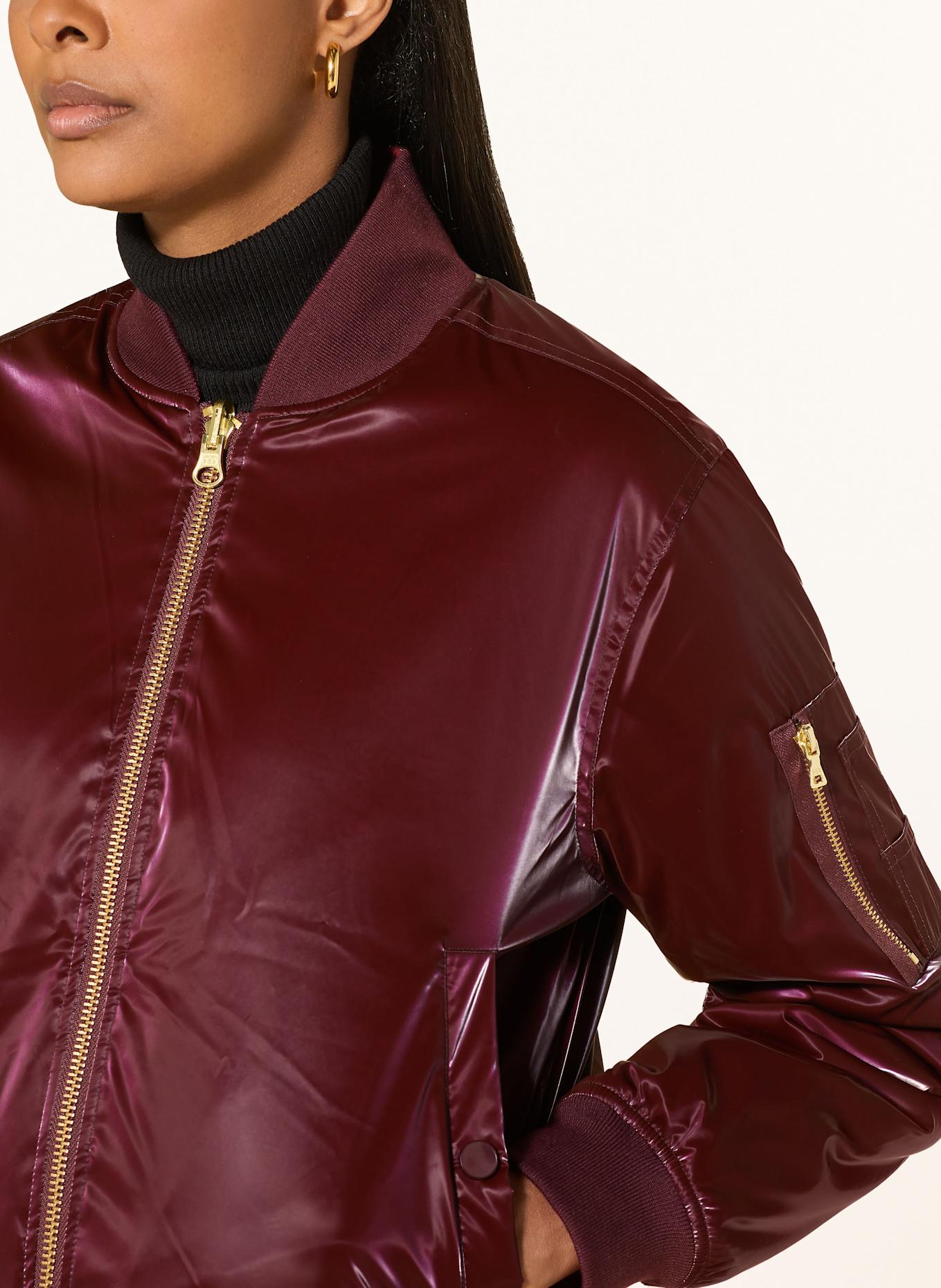 MARC AUREL Blouson zum Wenden: DUNKELROT