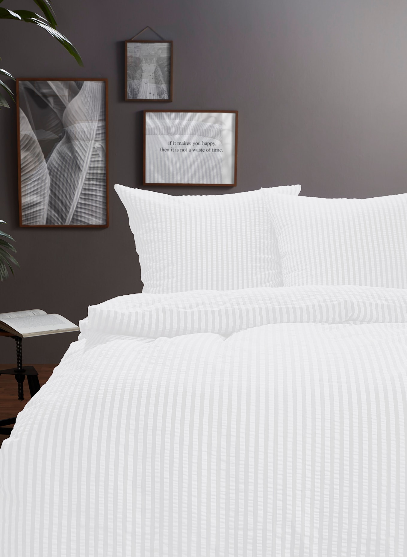 fleuresse Bettwäsche RIO: WEISS