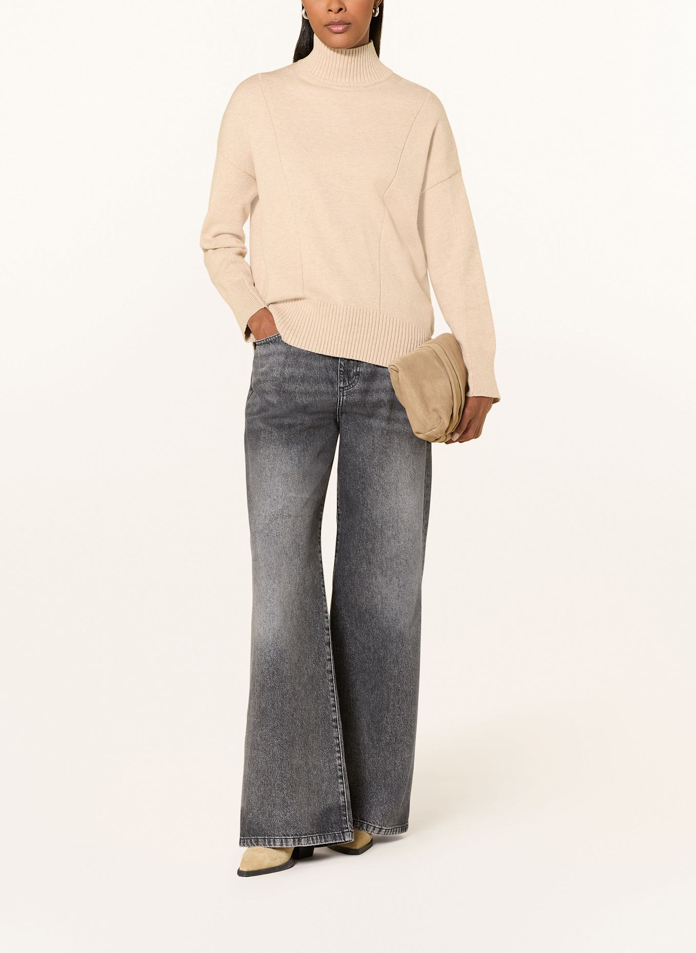 MARC AUREL Pullover: BEIGE