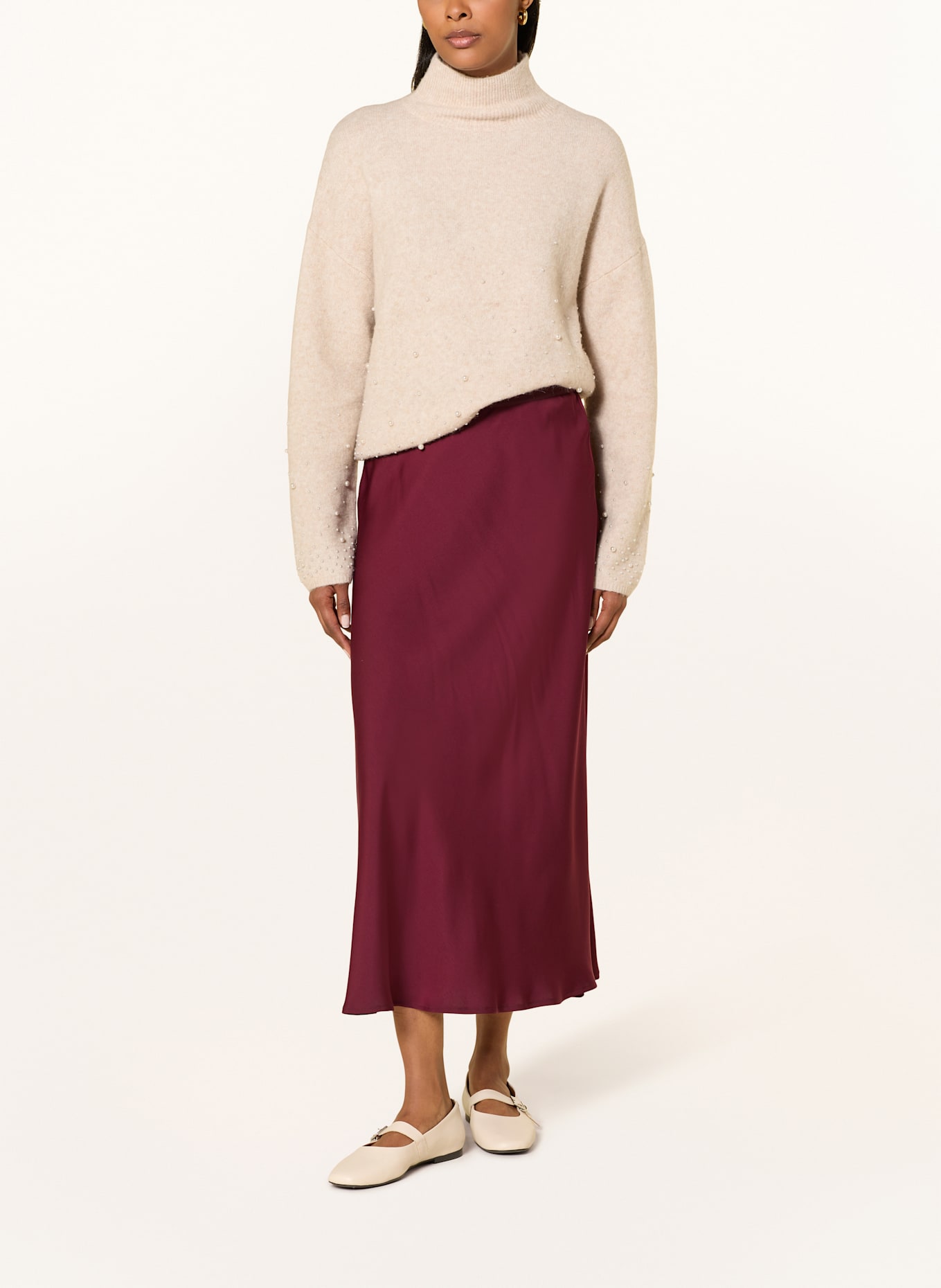 MARC AUREL Pullover: BEIGE