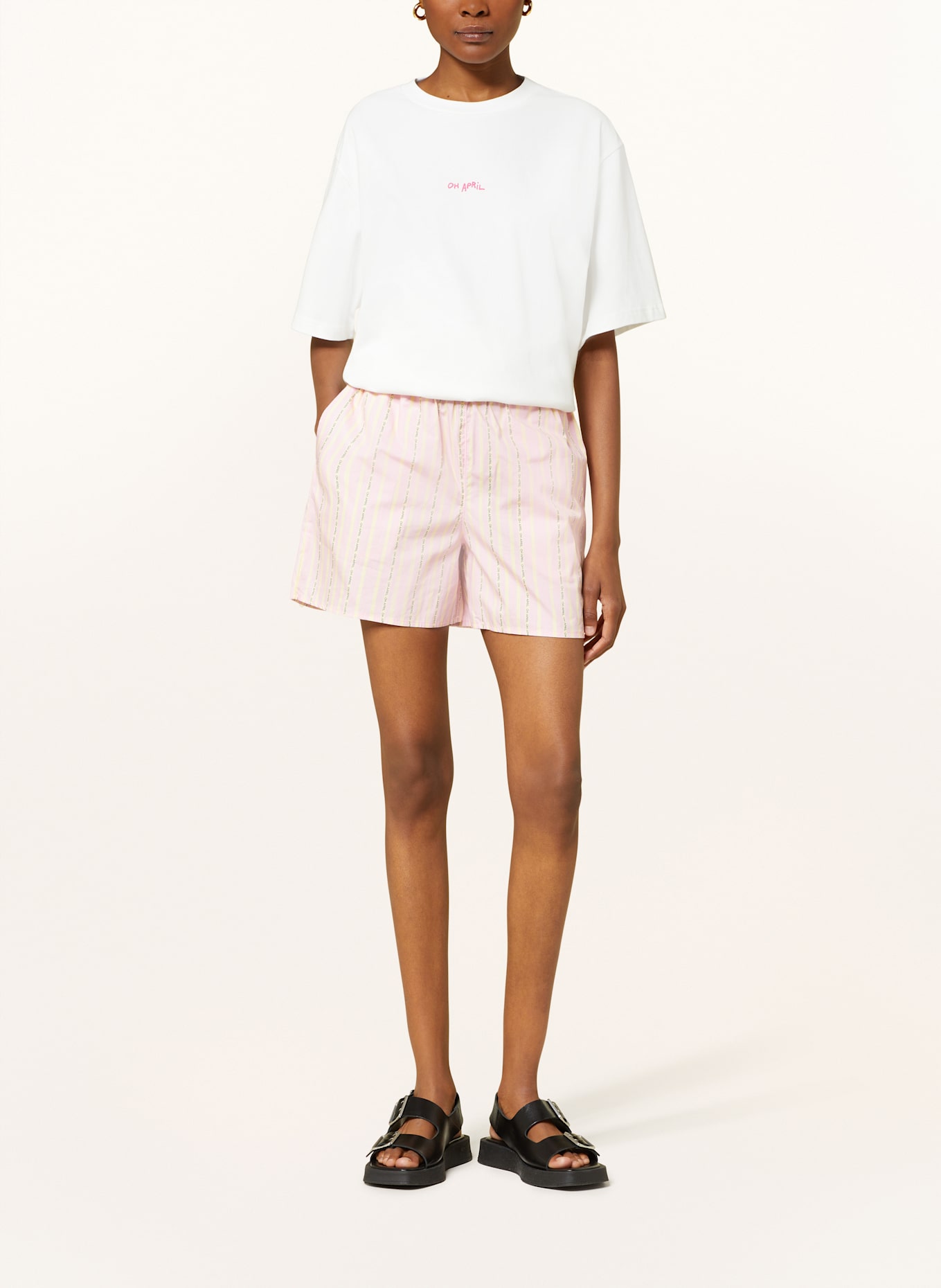 OH APRIL Shorts YUZU: ROSA / GELB