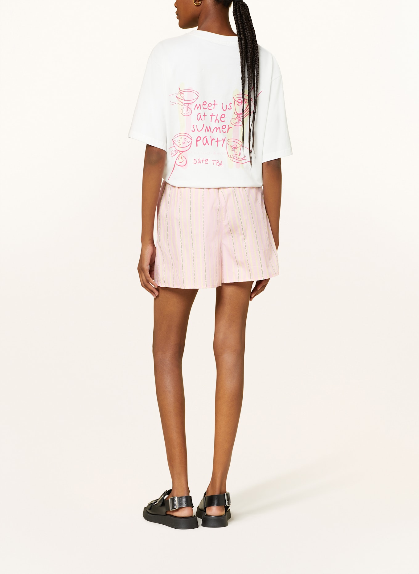 OH APRIL Shorts YUZU: ROSA / GELB