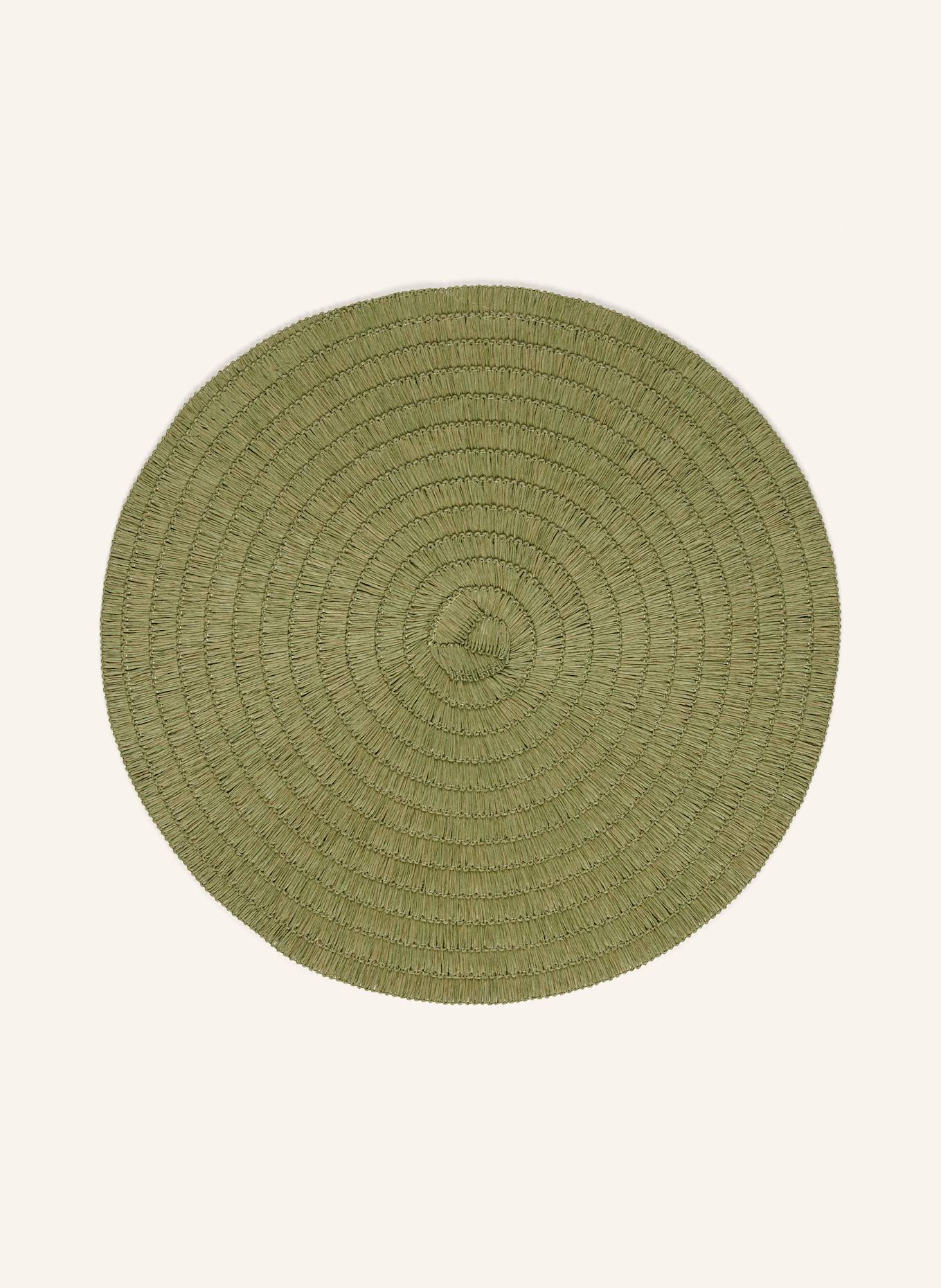 pichler 4er-Tischset WAVE: HELLGRÜN