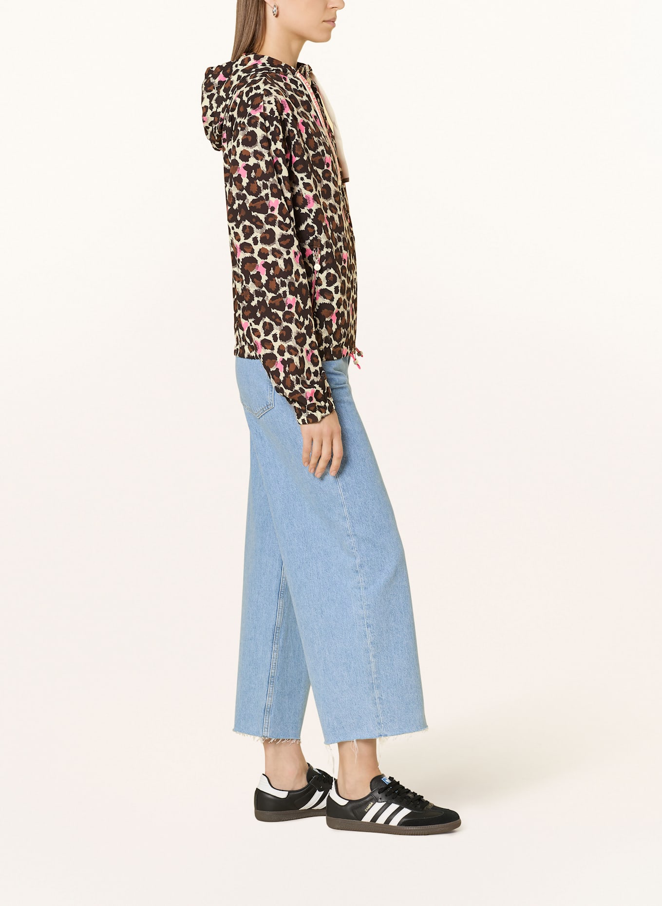 FRIEDA & FREDDIES Jacke: ECRU/ SCHWARZ/ ROSA