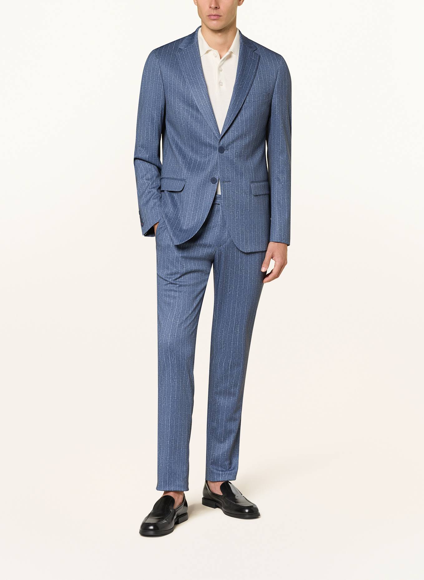 DIGEL move ANELLO slim fit suit jacket in jersey: 24 BLAU